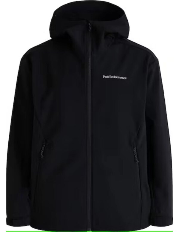Peak Performance Explore Hood Jacket (Maat - S, Kleur - Black)