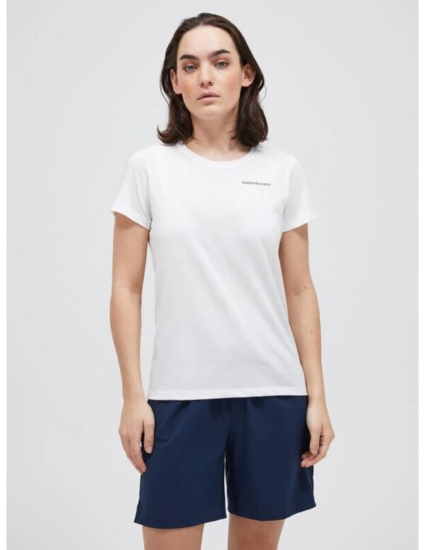 Peak Performance Explore Logo Tee Women´s (Maat - XL, Kleur - Offwhite)