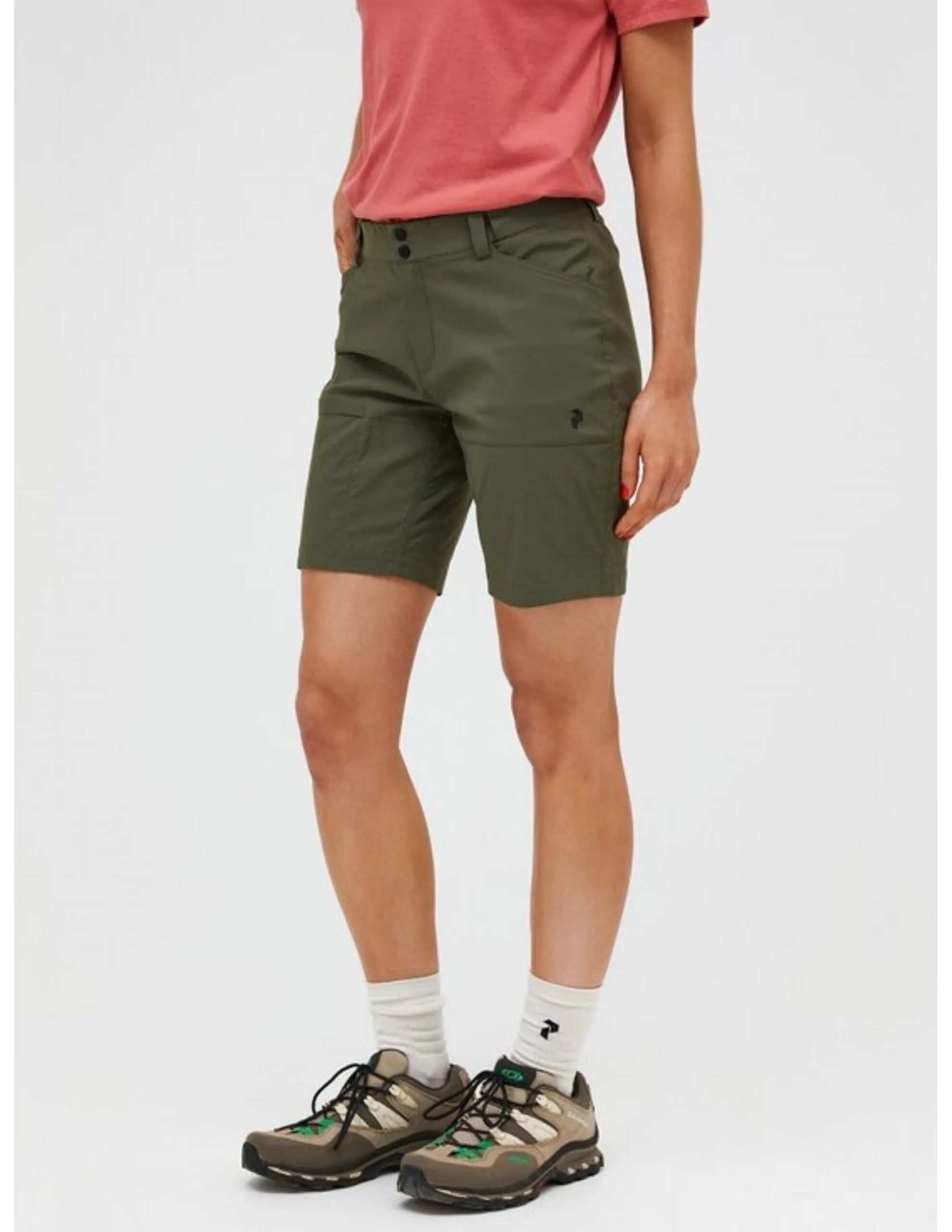 Peak Performance Iconiq Shorts Dames (Maat – S, Kleur – Pine Needle)