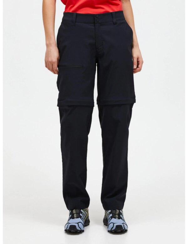 Peak Performance Iconiq Zip-Off Pants Dames (Maat - L, Kleur - Black)