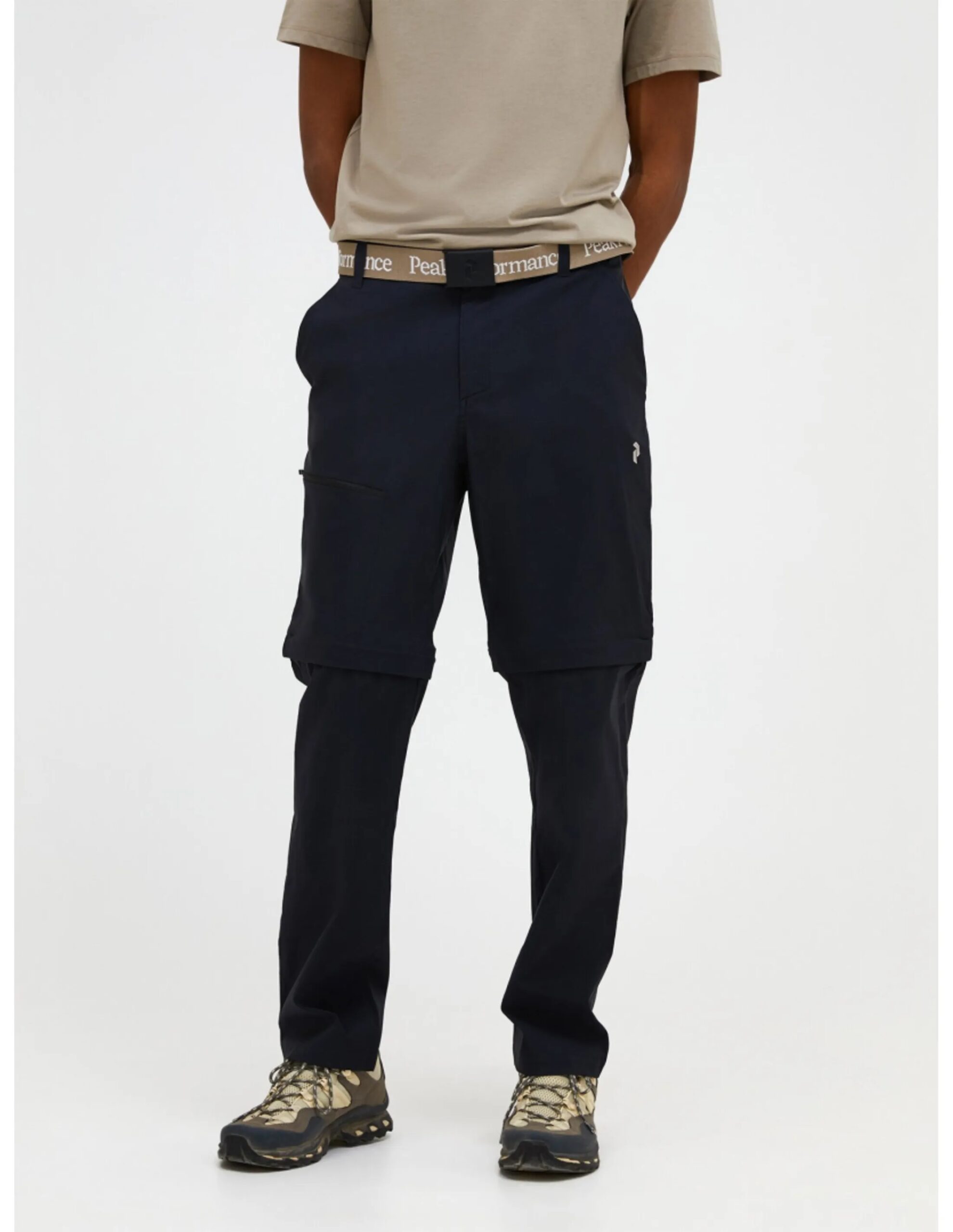 Peak Performance Iconiq Zip-Off Pants Heren (Maat – M, Kleur – Black)