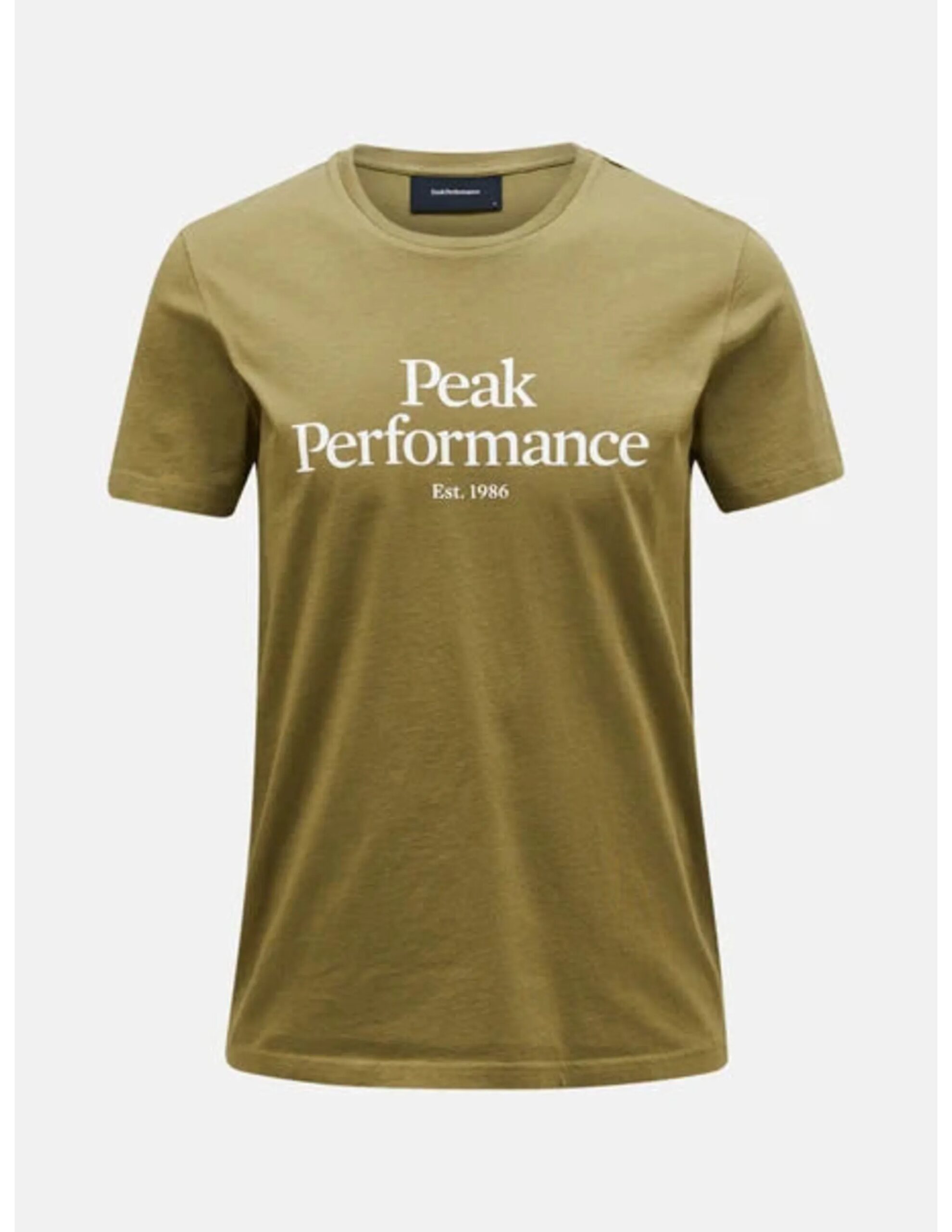 Peak Performance Logo Shirt Women´s (Maat – L, Kleur – Snap Green)