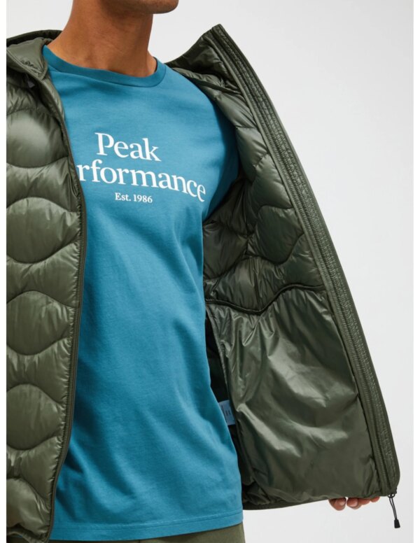 Peak Performance Men's Helium Down Hood Jacket (Maat - M, Kleur - Pine Needle)