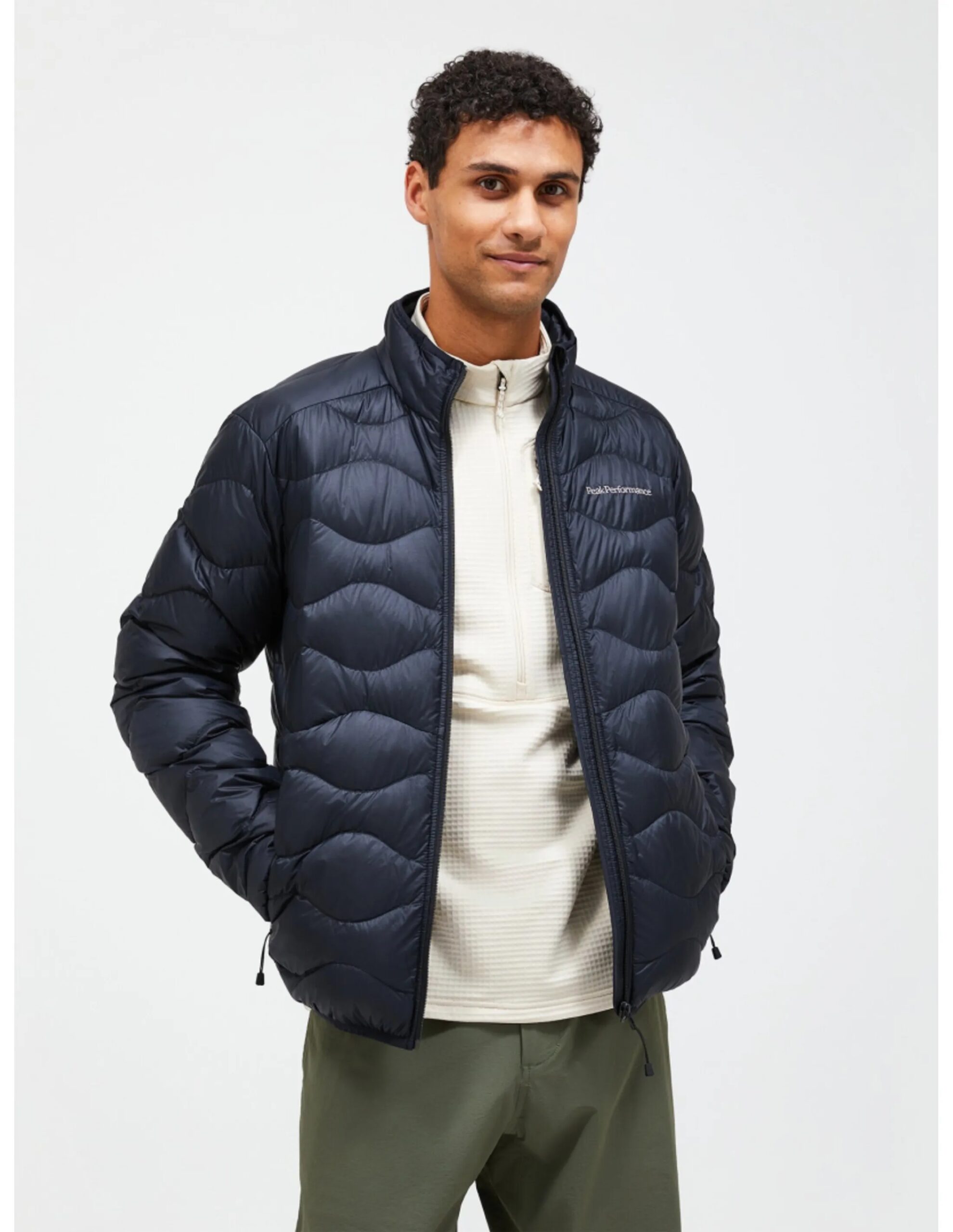Peak Performance Men’s Helium Down Jacket (Maat – L, Kleur – Black)