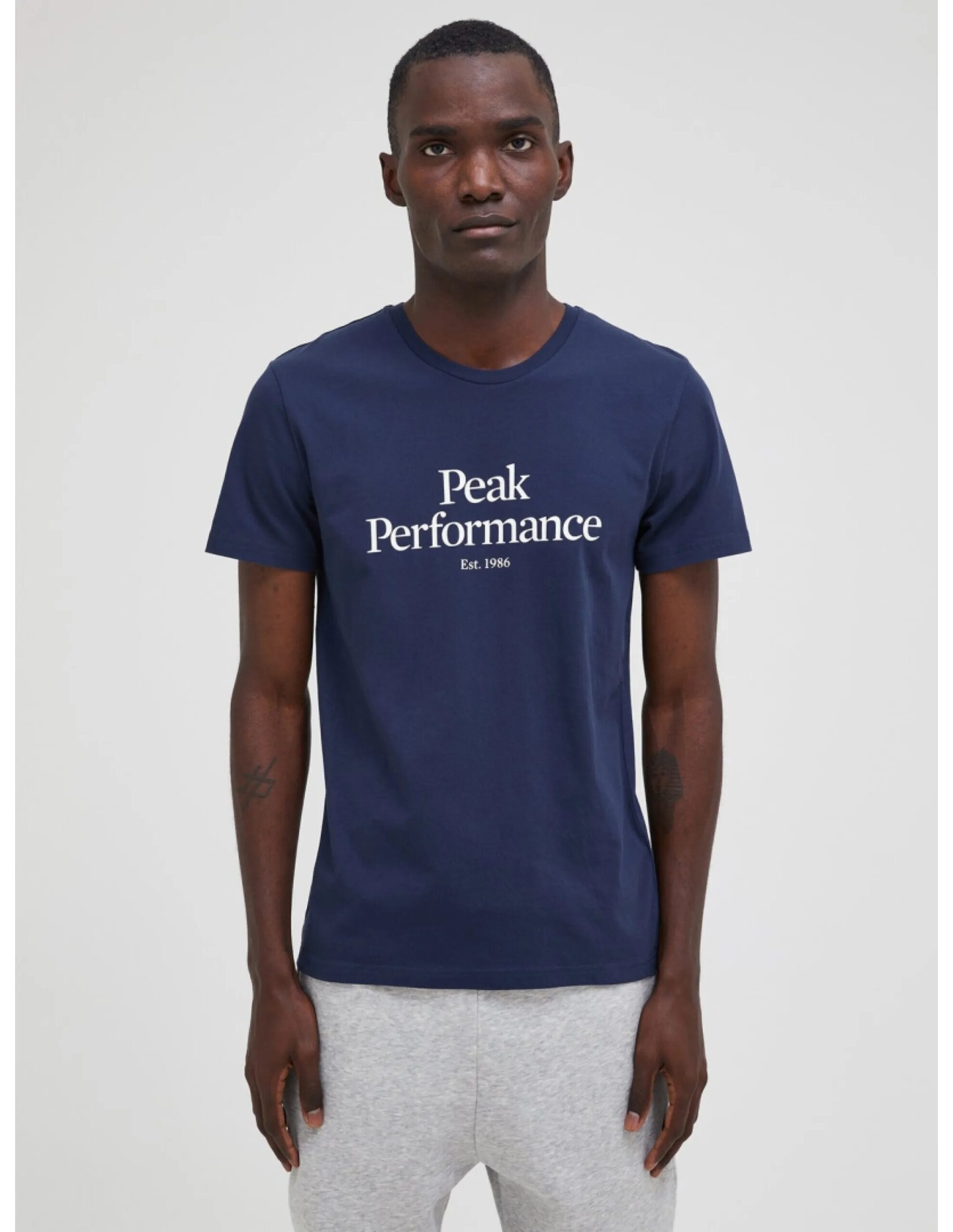 Peak Performance Men’s Original Tee (Maat – XL, Kleur – Blue Shadow / Offwhite)