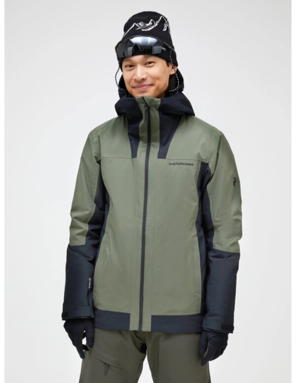 Peak Performance Men's Rider Tech Insulated Jacket (Maat - L, Kleur - Pine Needle-Bl)