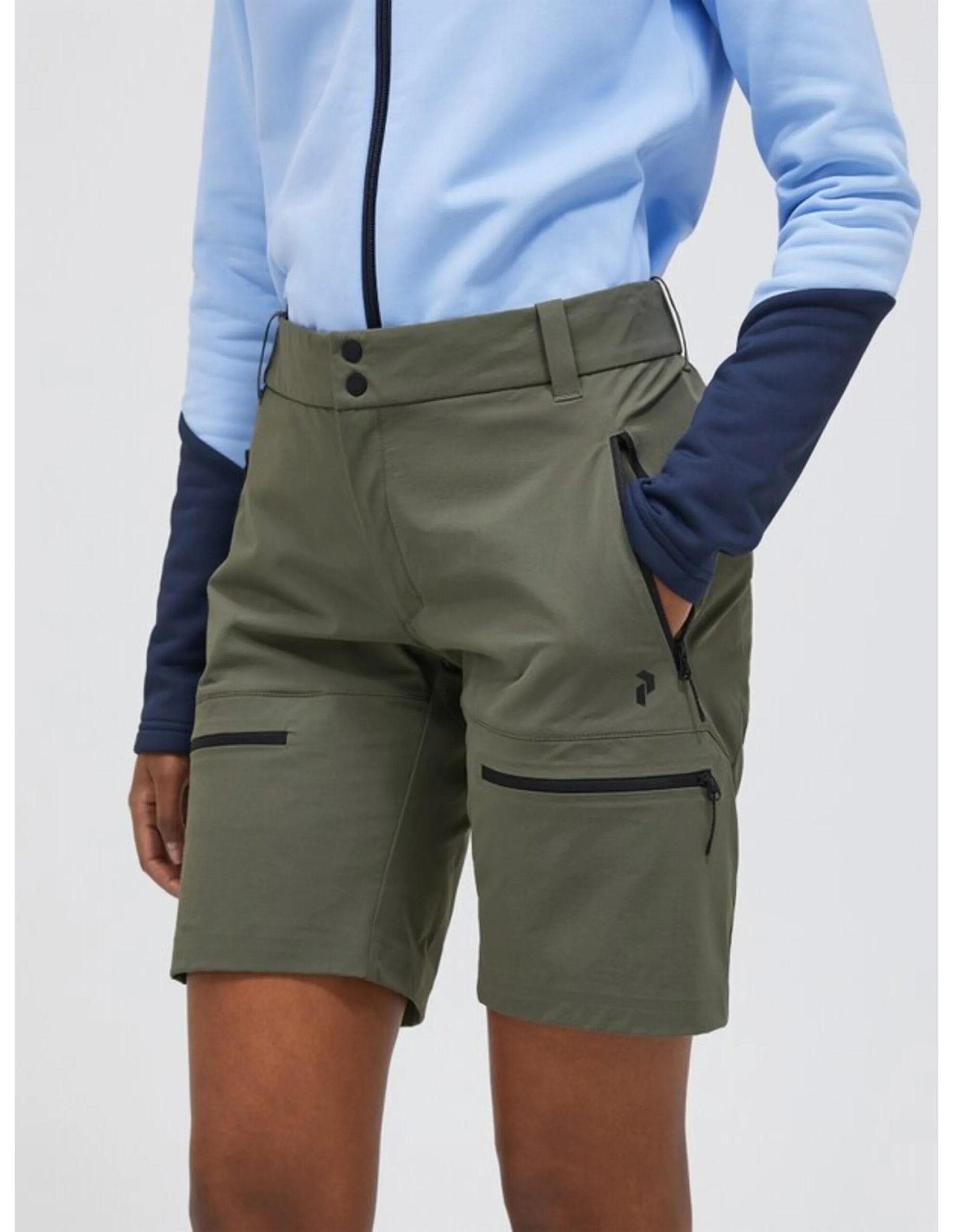 Peak Performance Stretch Trek Shorts Women´s (Maat – XS, Kleur – Pine Needle)