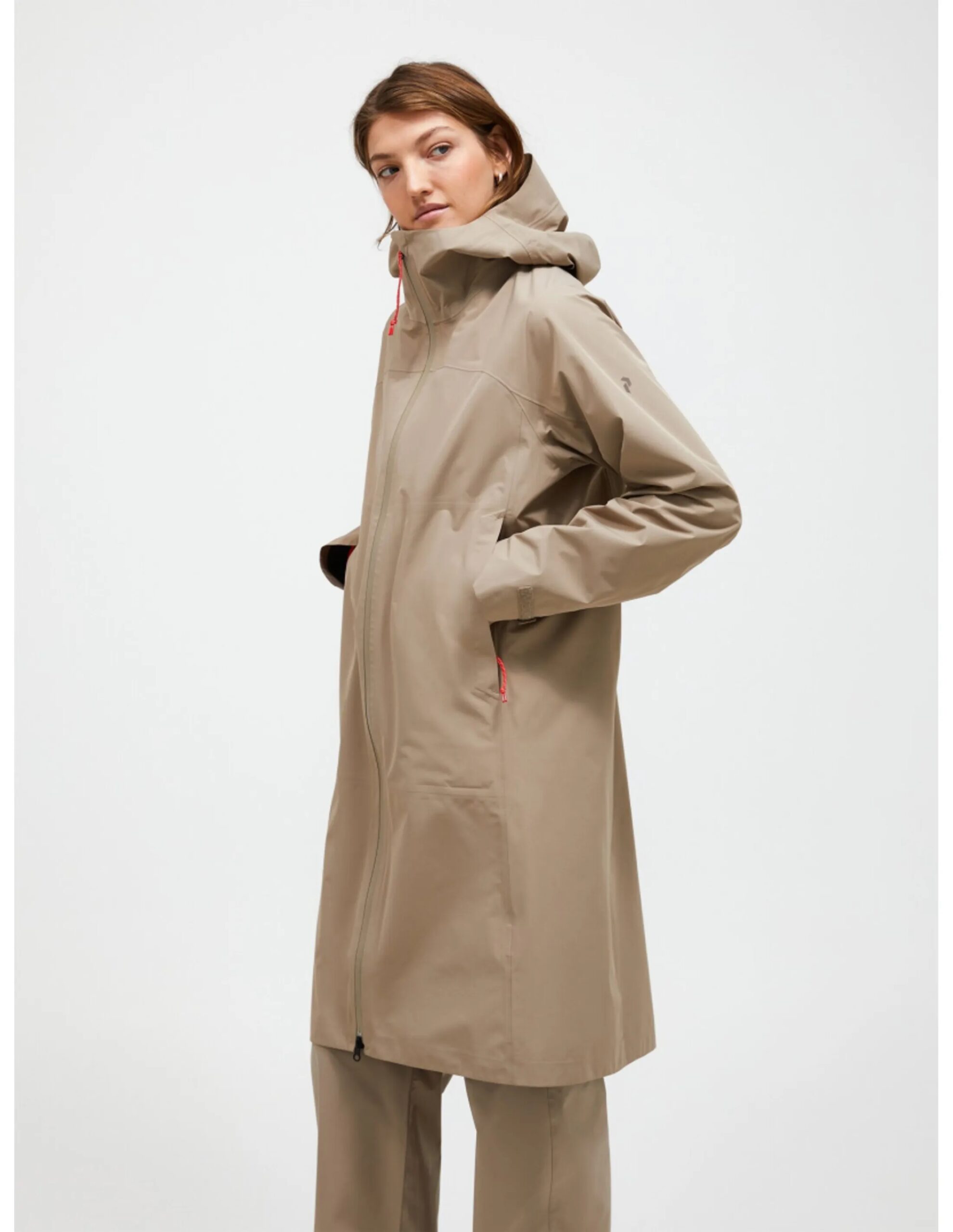 Peak Performance Treeline Waterdichte Parka Dames (Maat – L, Kleur – Avid Beige)