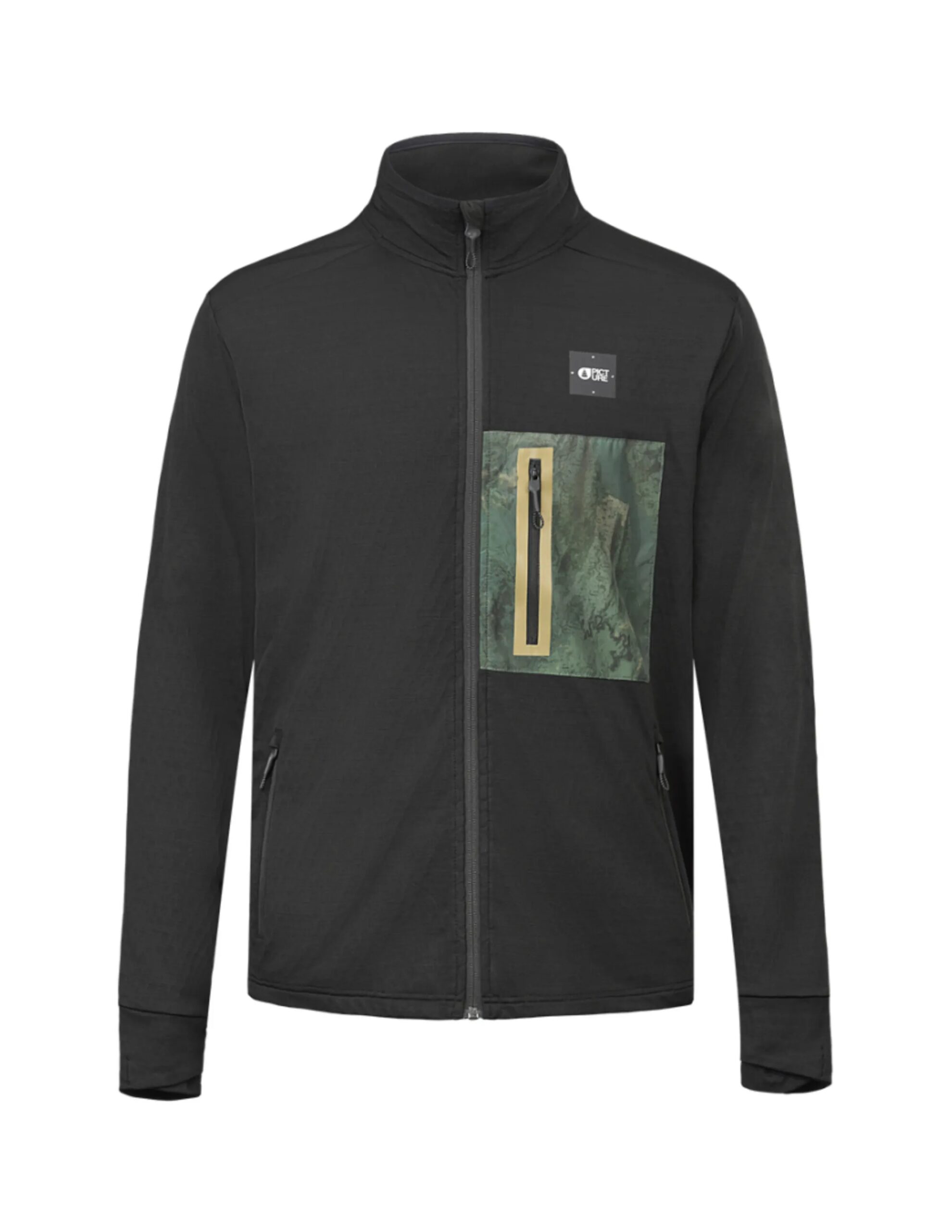 Picture Bake Grid FZ Tech Fleece (Maat – M, Kleur – Black)