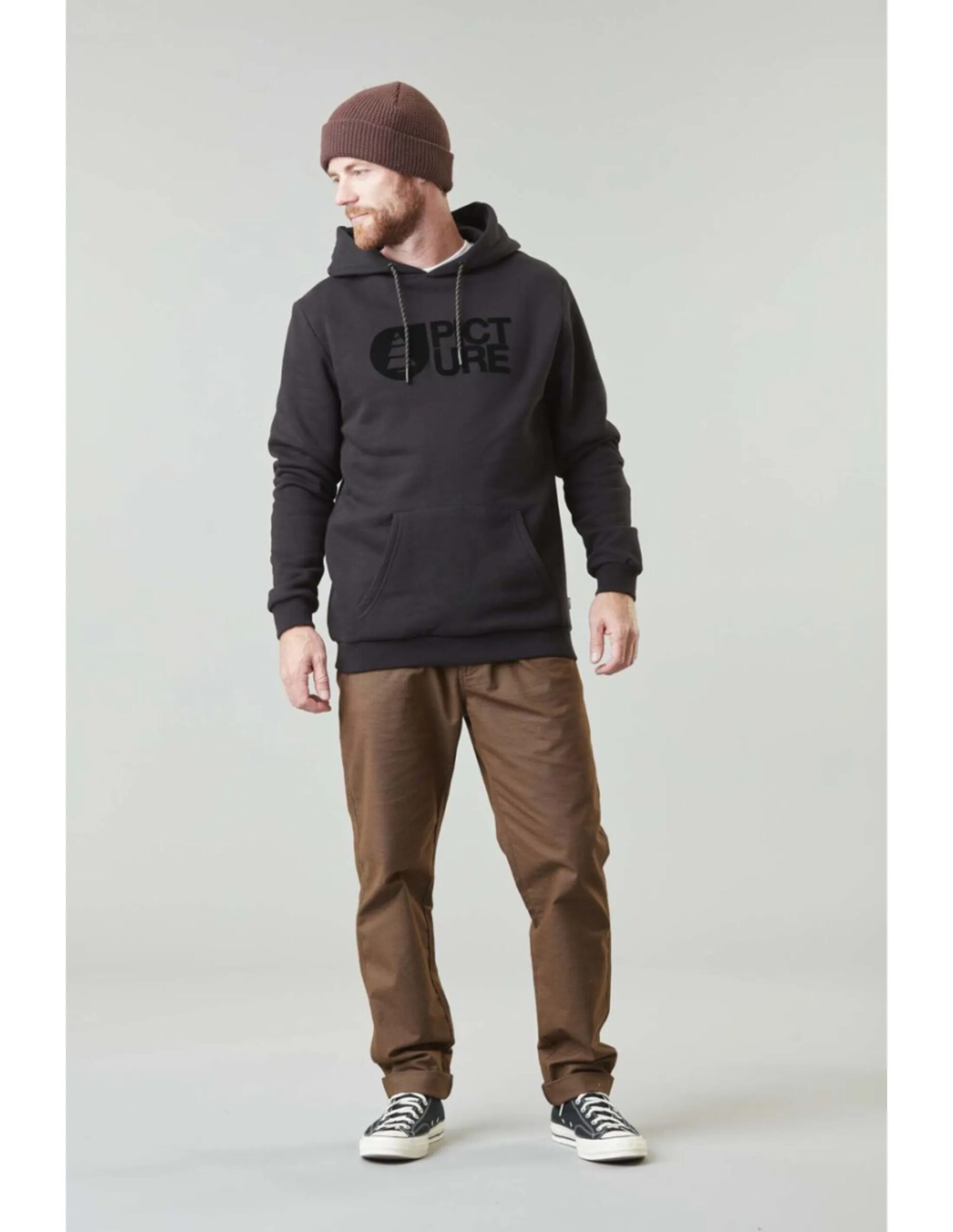 Picture Basement Flock Hoodie (Maat – S, Kleur – Black)