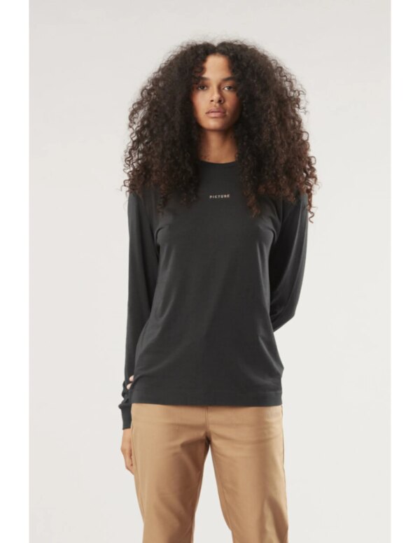 Picture Bobby LS Tee Women´s (Maat - M, Kleur - Black)