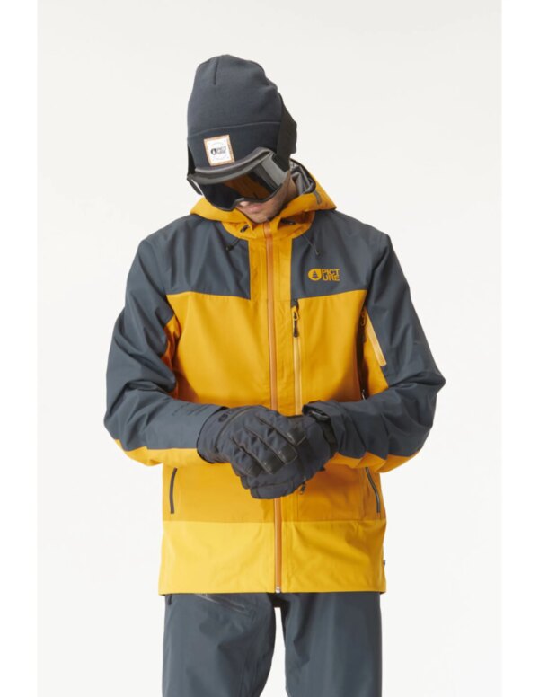 Picture Broader 3L JKT M (Maat - S, Kleur - Camel-Dark Blue)