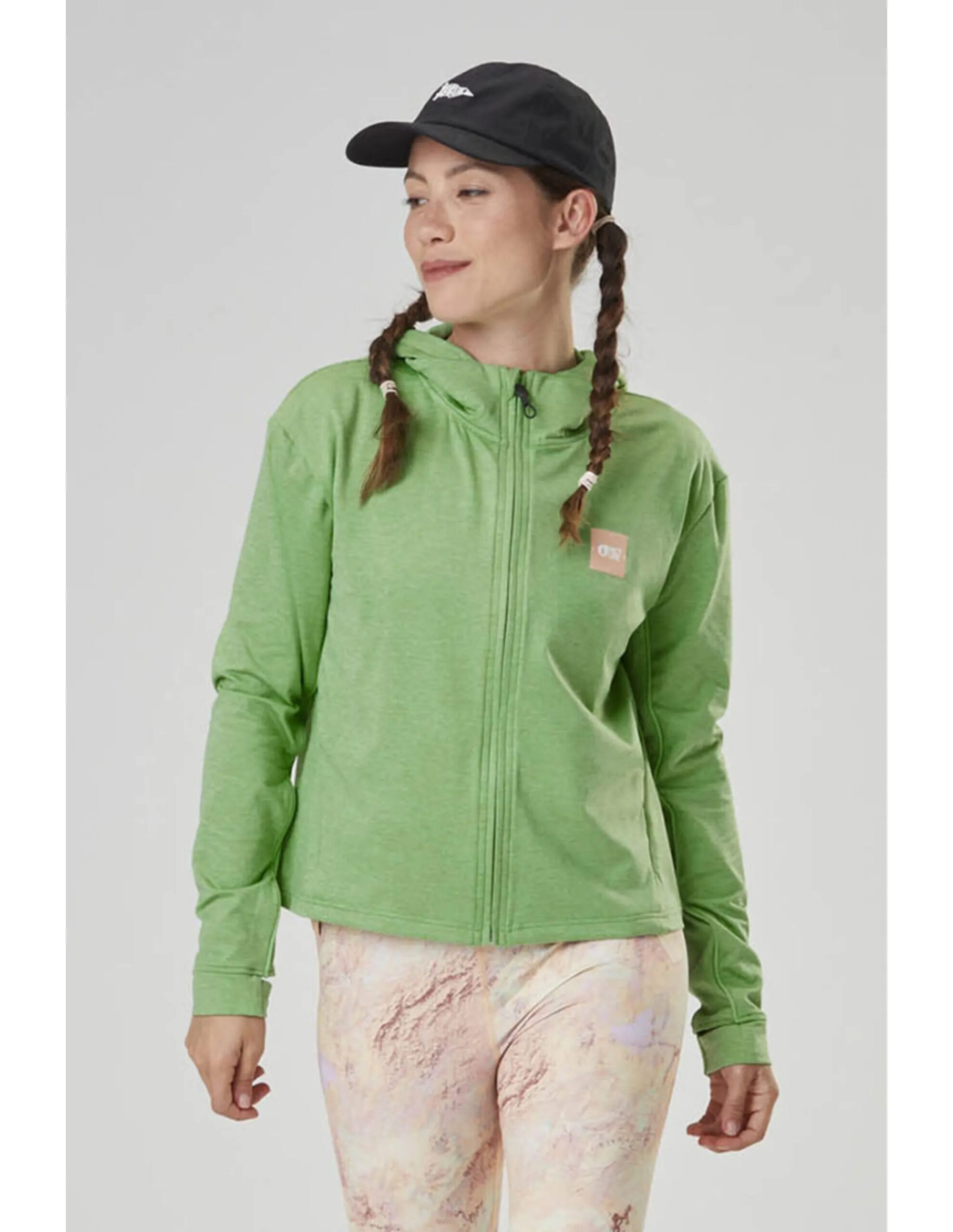 Picture Celest FZ Tech Hoodie Women´s (Maat – S, Kleur – Absinthe Green)