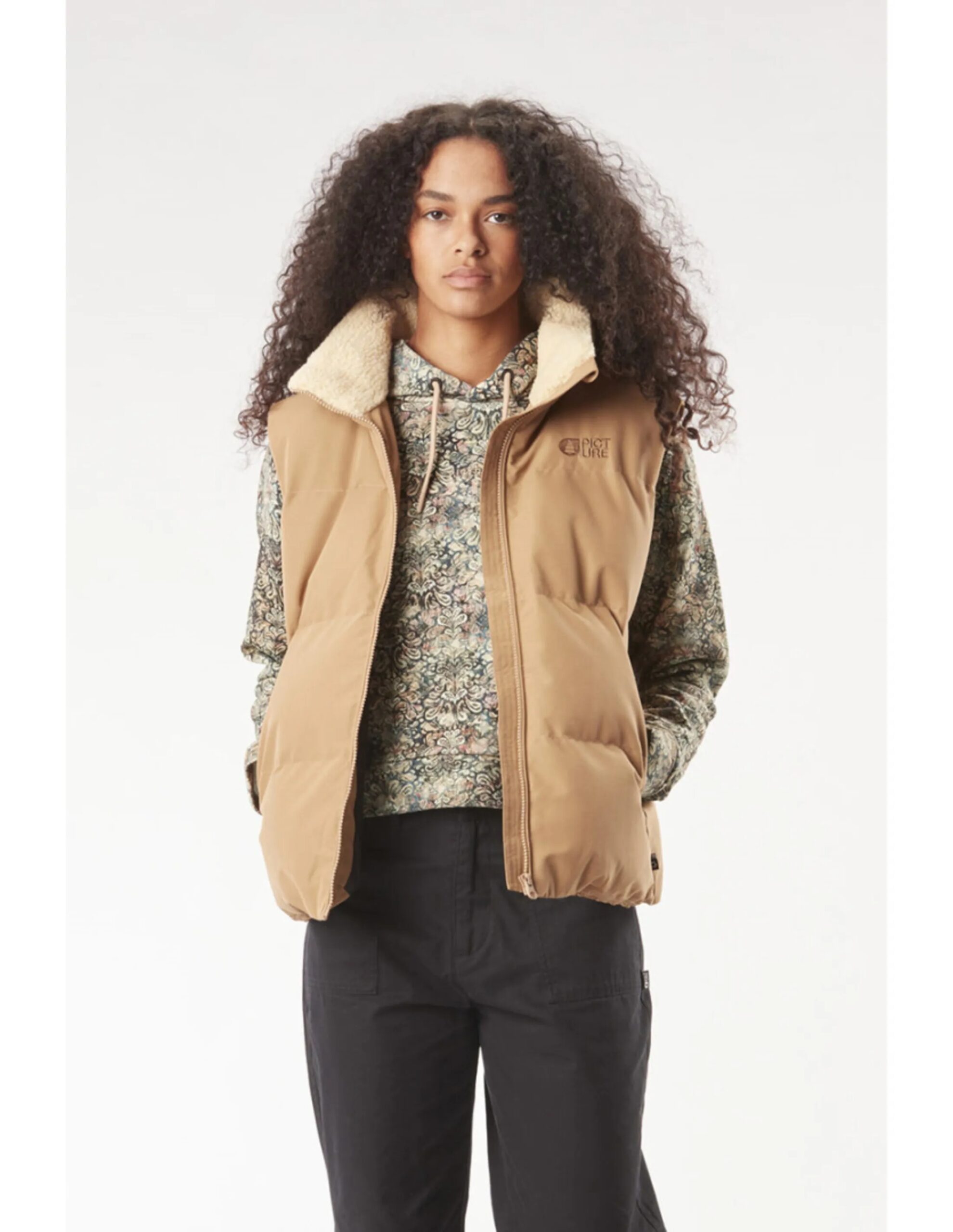 Picture Hylla Vest Women´s (Maat – L, Kleur – Dark Stone)