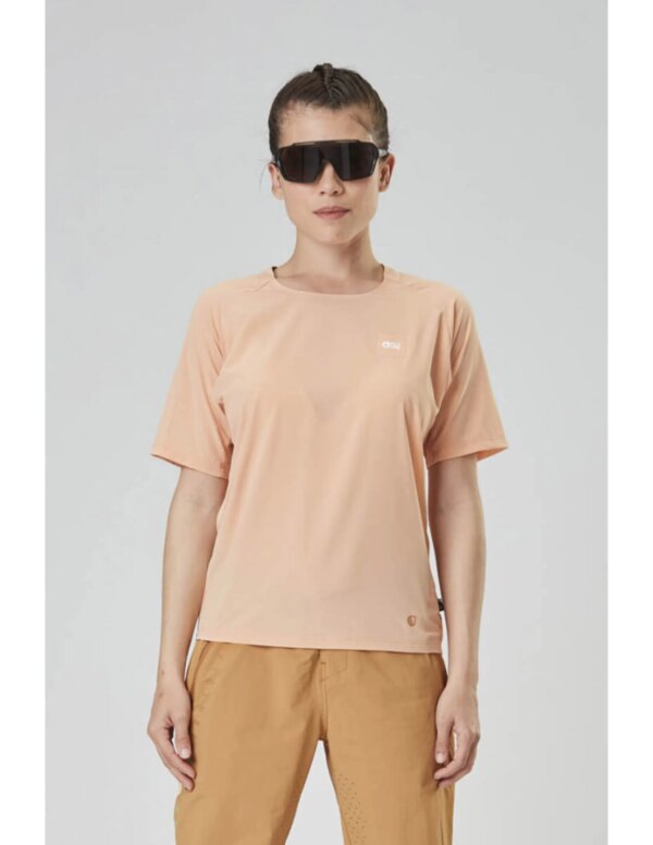 Picture Ice Flow Tech Tee Women´s (Maat - S, Kleur - Peach nougat)