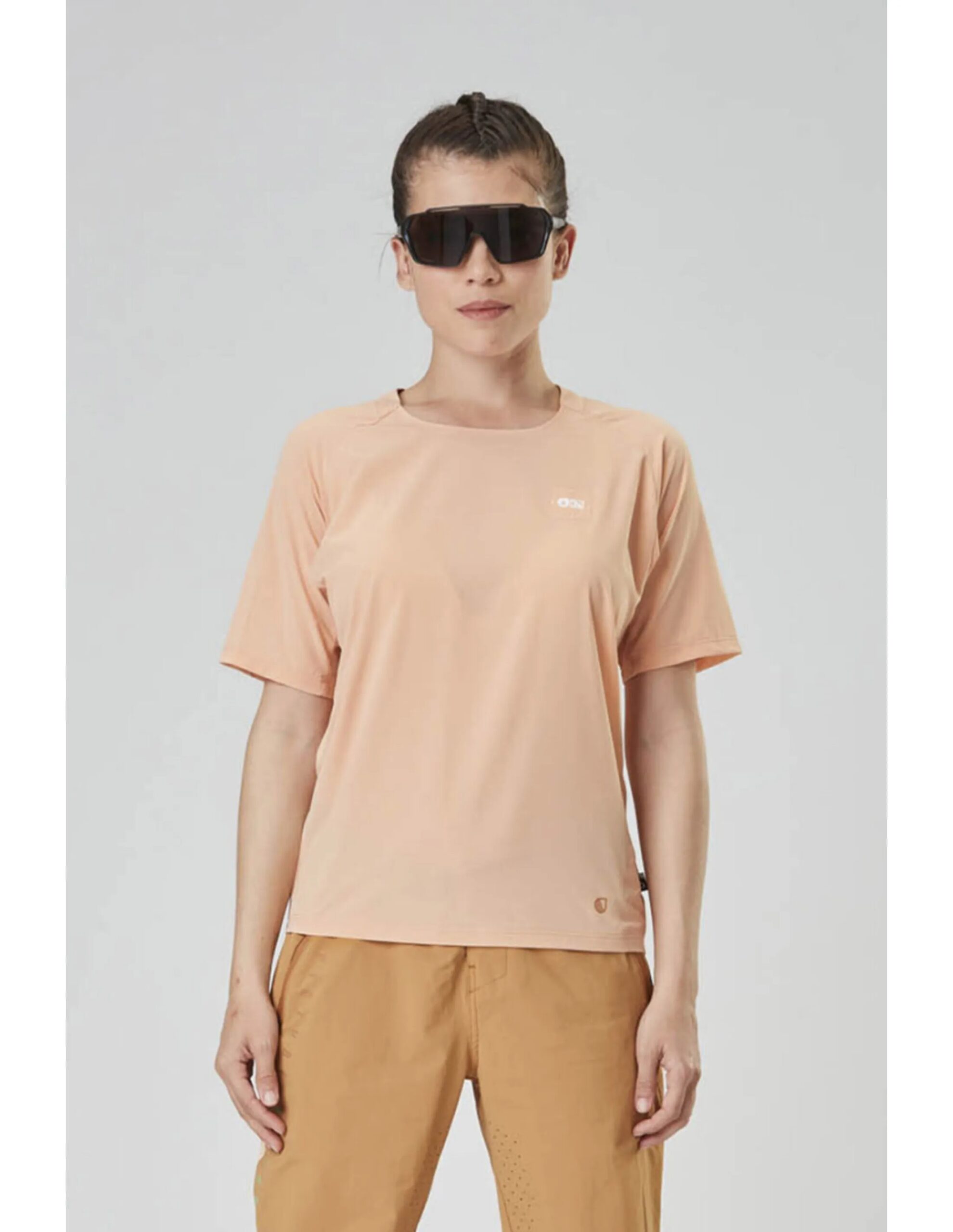 Picture Ice Flow Tech Tee Women´s (Maat – S, Kleur – Peach nougat)