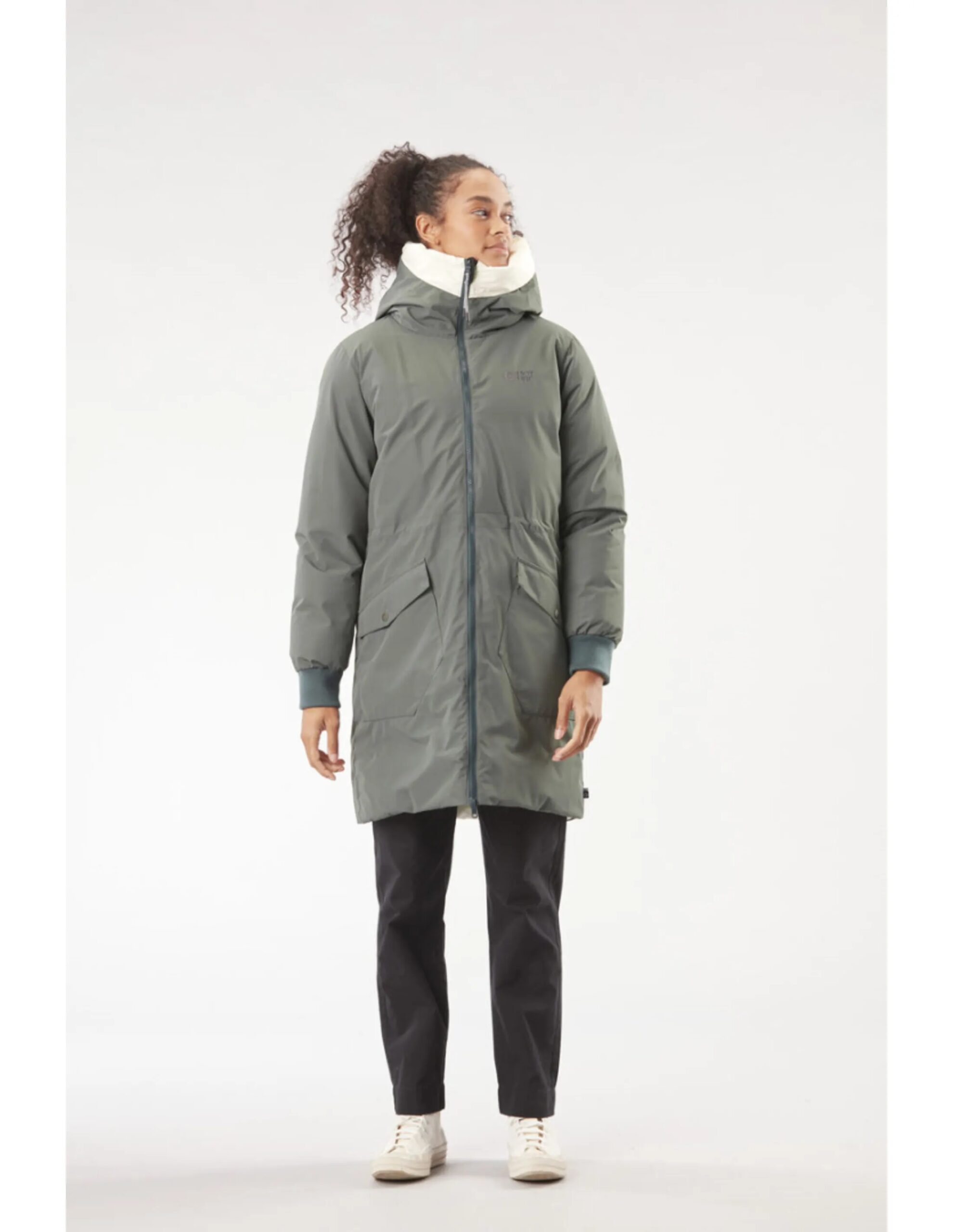 Picture Inukee Reversible Jacket Women´s (Maat – L, Kleur – Concrete Grey)