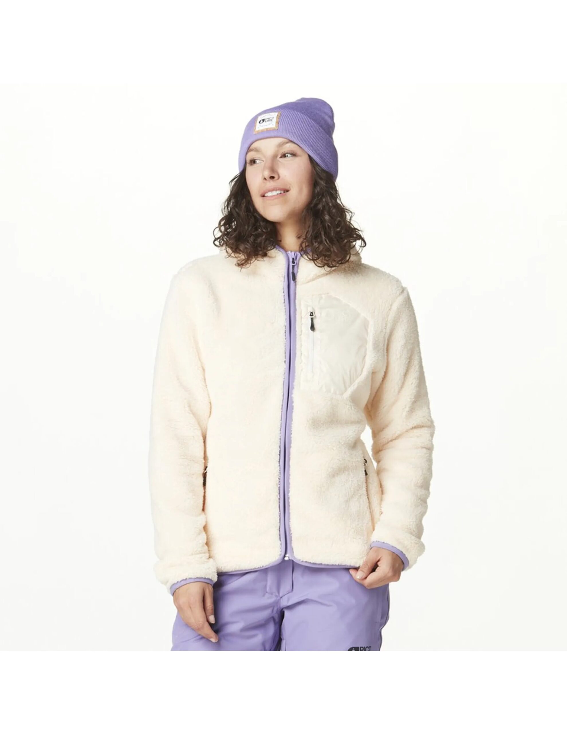 Picture Izimo FZ Fleece (Maat – S, Kleur – Vanilla)