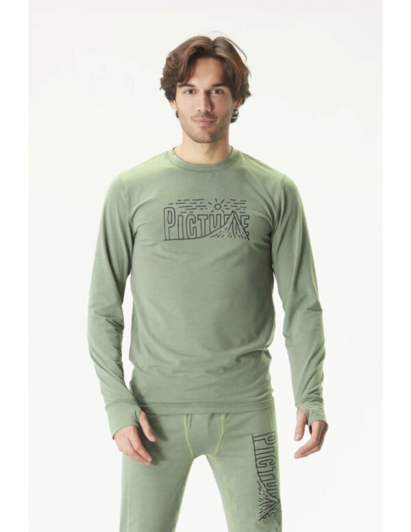Picture Nangha Top Men´s (Maat - S, Kleur - Laurel Wreath)