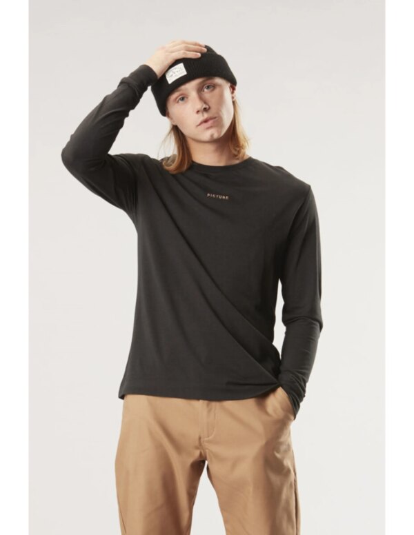 Picture Orrit LS Tee Men´s (Maat - L, Kleur - Black)