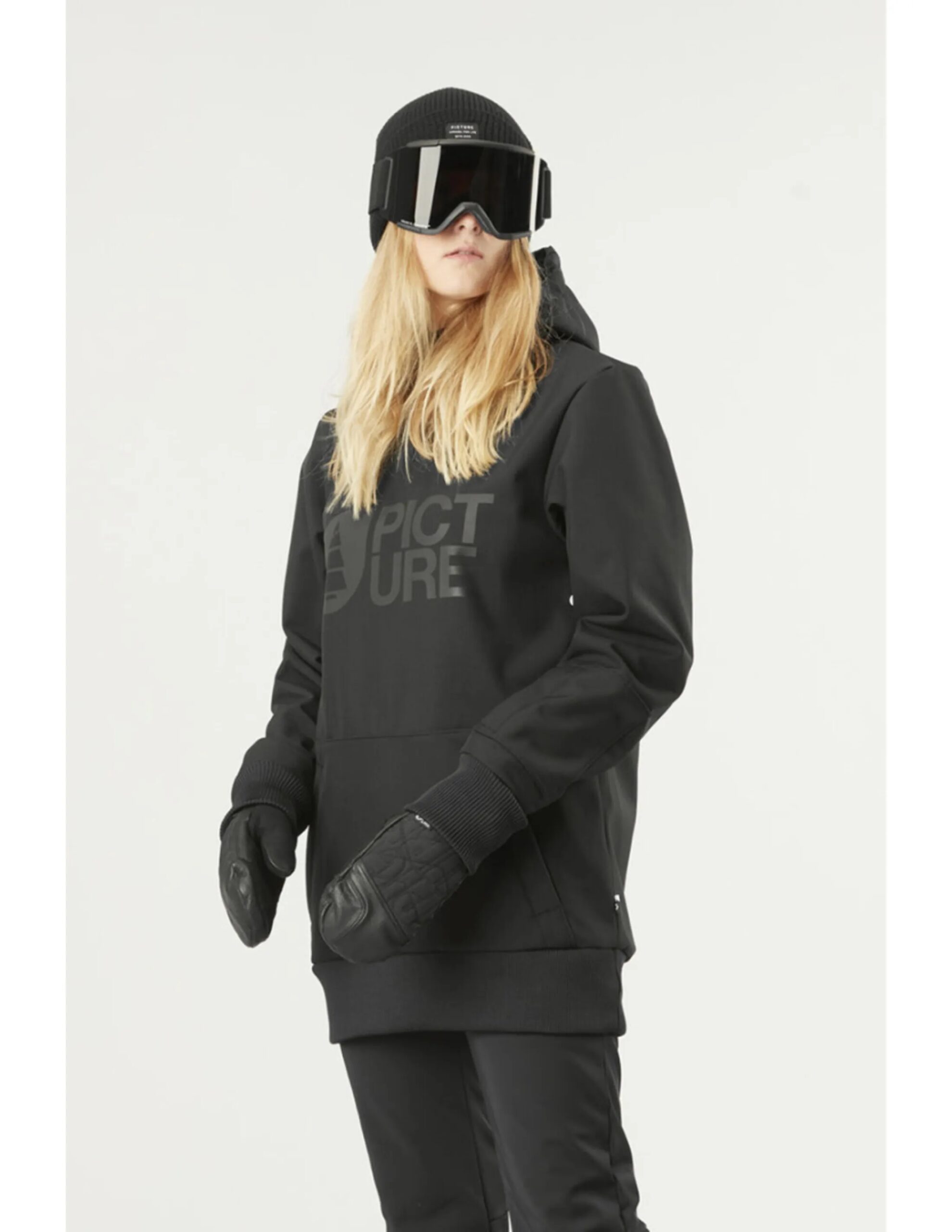 Picture Parker Jacket Unisex (Maat – S, Kleur – Black)