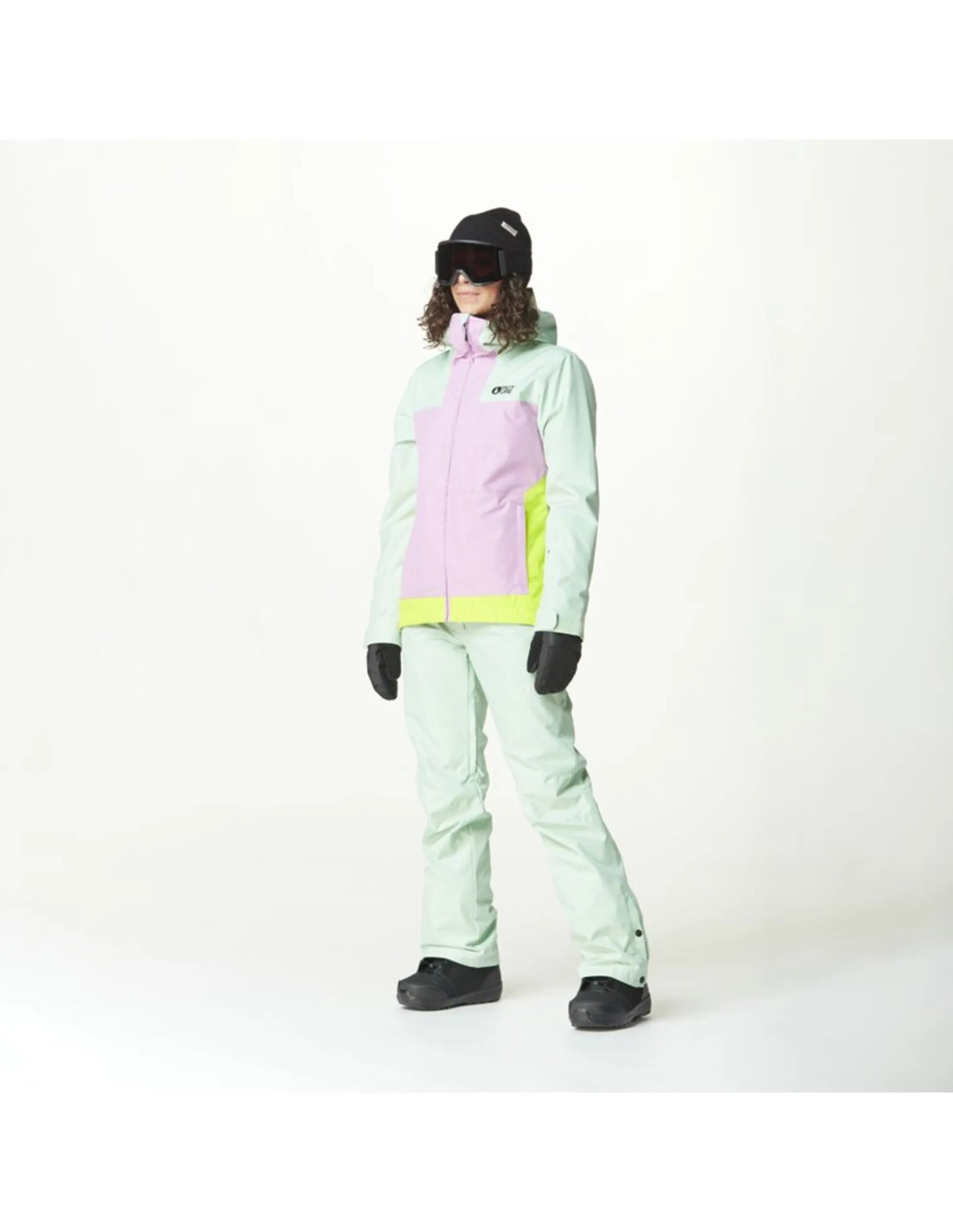 Picture Women’s Seakrest Jacket (Maat – S, Kleur – Silt Green Orchid Acid)