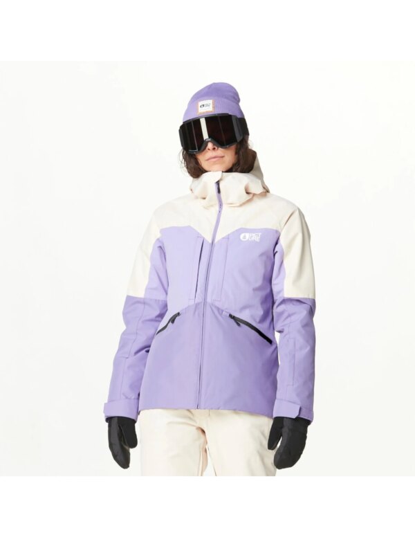 Picture Women's Sitkah Jacket (Maat - L, Kleur - Vanilla Paisley Purple)