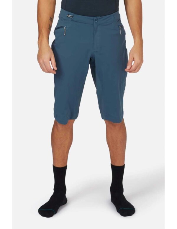 Rab Cinder Kinetic Waterproof Shorts (Maat - M, Kleur - Orion blue)