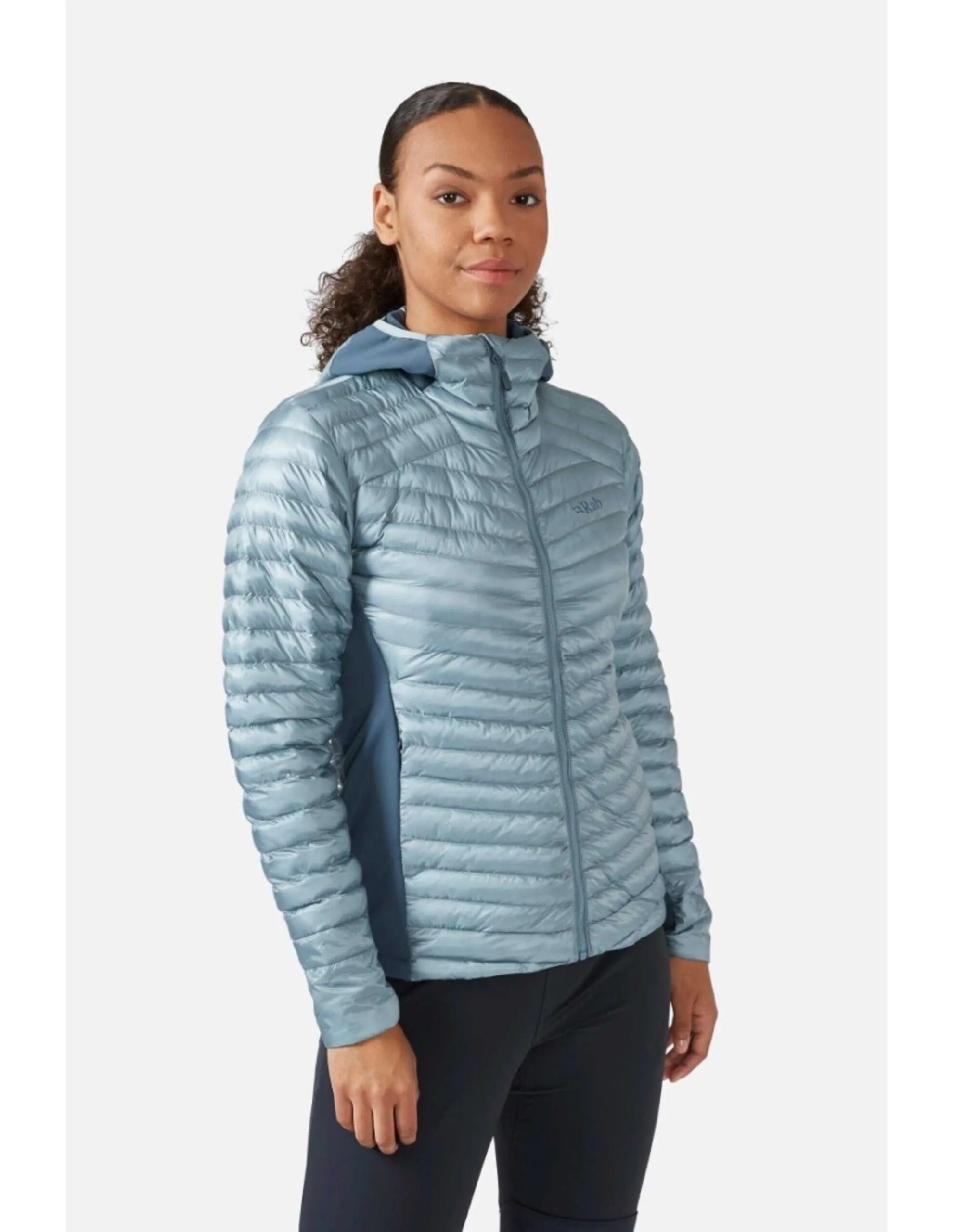 Rab Cirrus Flex 2.0 Hoody Women´s (Maat – 8, Kleur – Citadel)