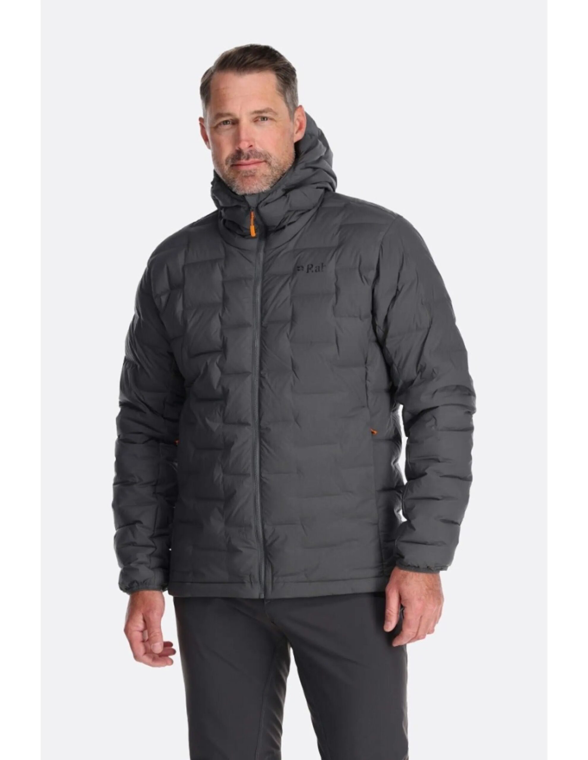 Rab Cubit Stretch Down Hoody Men´s (Maat – XL, Kleur – Graphene)