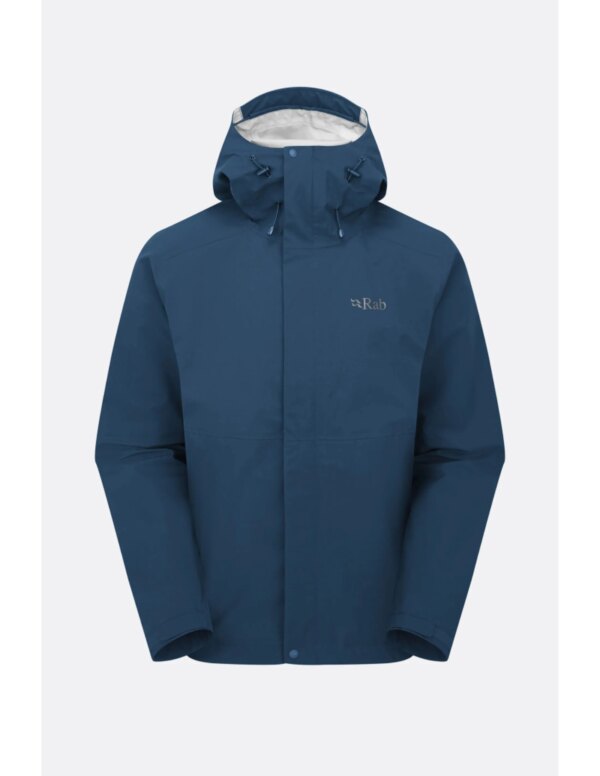 Rab Firewall Waterproof Jacket Heren (Maat - M, Kleur - Tempest Blue)