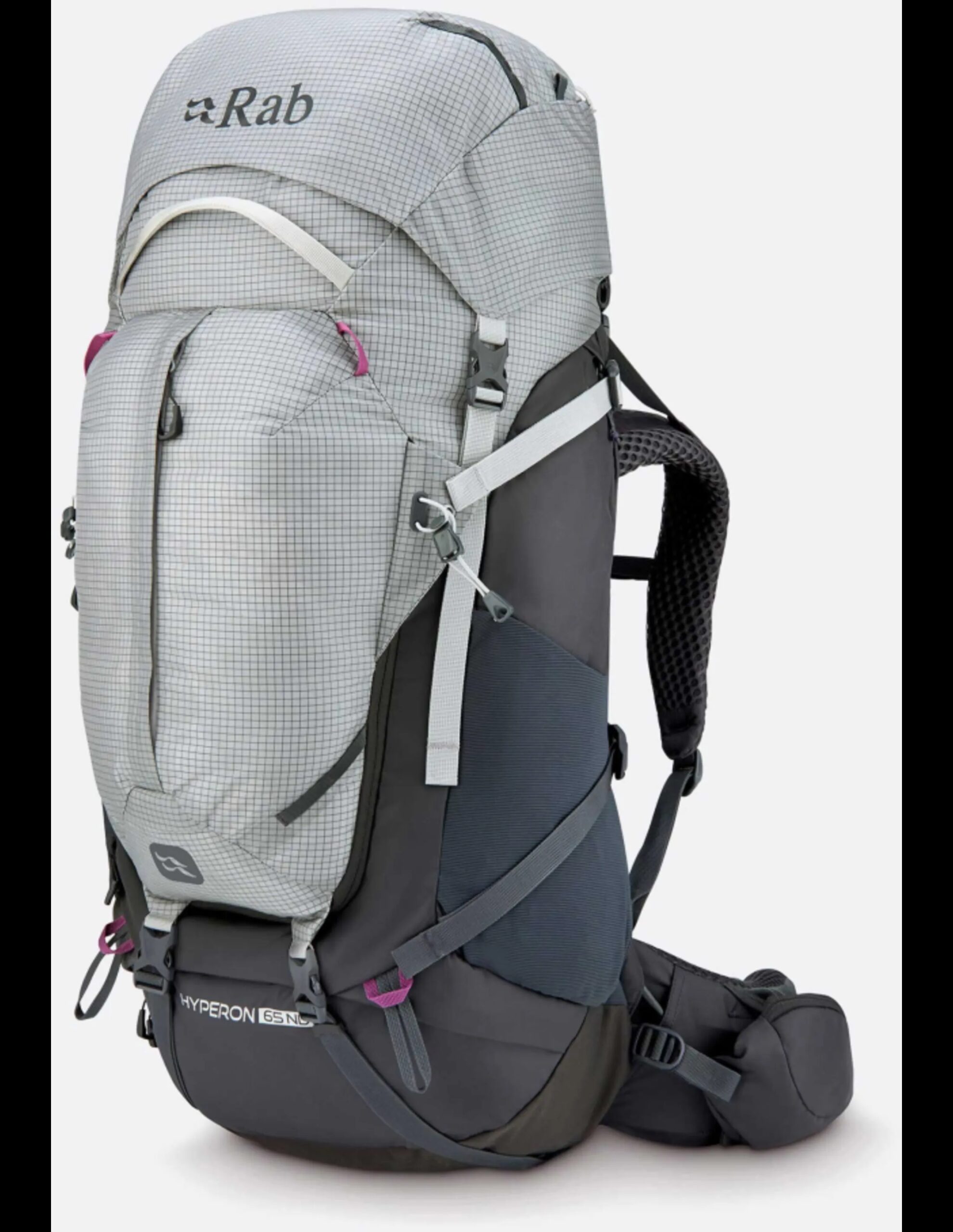 Rab Hyperon 65L ND Trekking Rugzak Dames (Maat – S/M, Kleur – Dark Pewter/Anthracite)