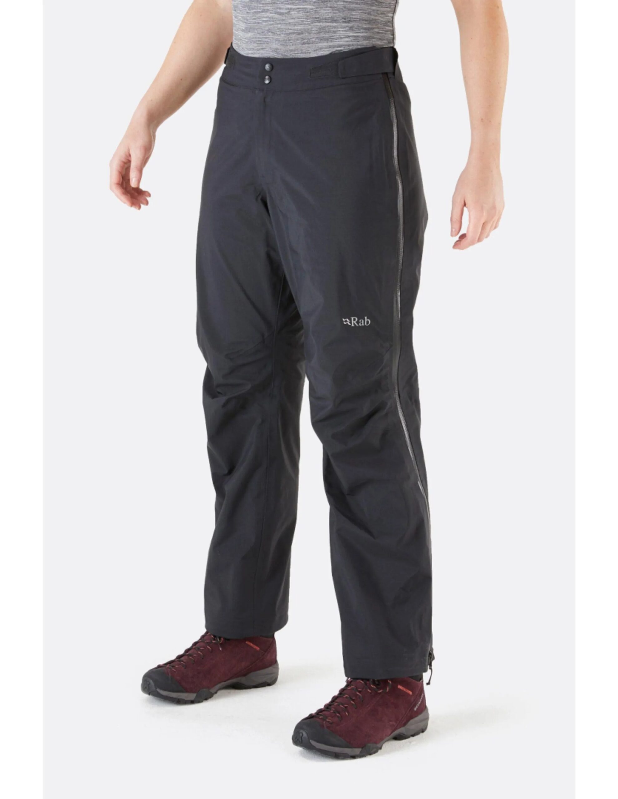 Rab Kangri GTX Pants (Maat – 10 Reg, Kleur – Black)