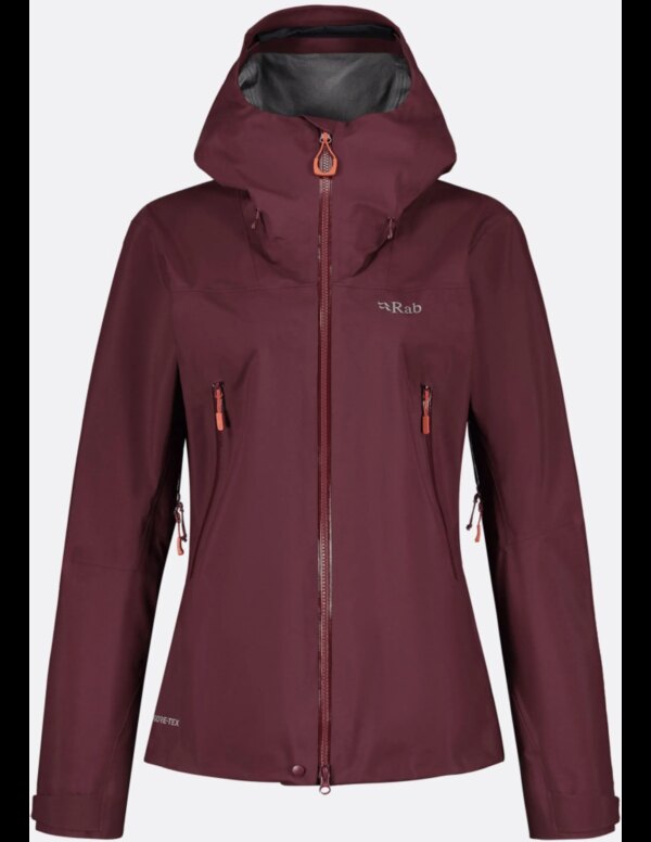 Rab Kangri GTX Waterdicht Jacket Dames (Maat - 10, Kleur - Deep Heather)