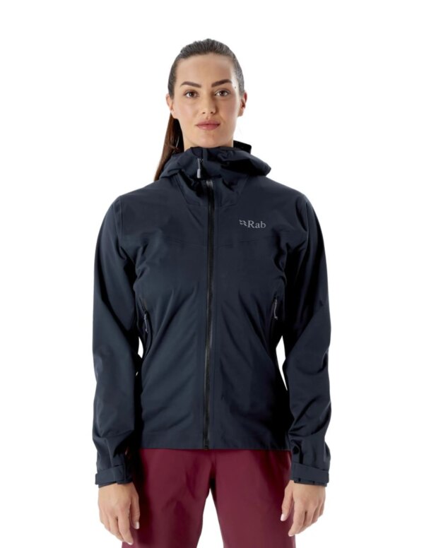 Rab Kinetic 2.0 Waterdichte Jas Dames (Maat - 14, Kleur - Beluga)