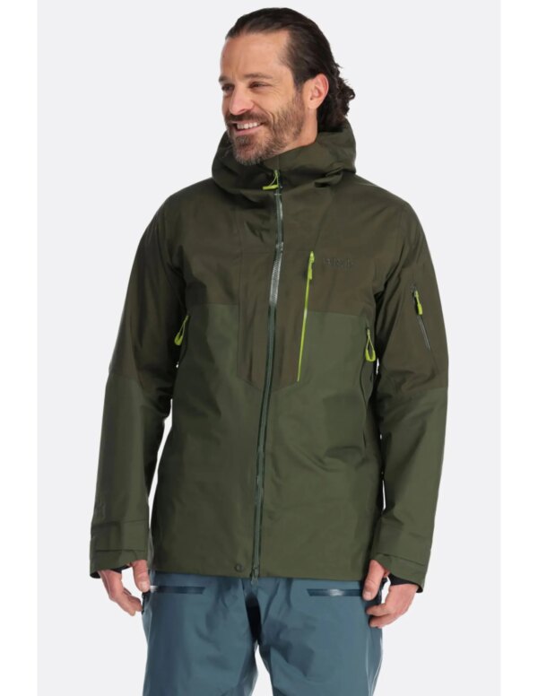 Rab Men's Khroma Latok GTX Jacket (Maat - L, Kleur - Army)