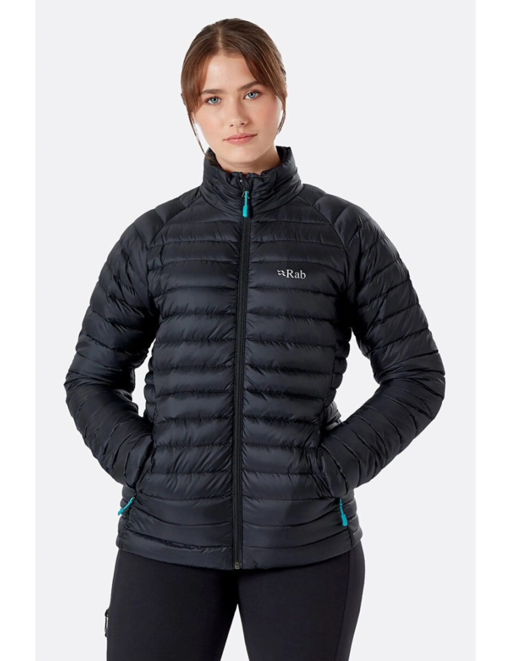 Rab Microlight Down Jacket Women’s (Maat – 12, Kleur – Black)