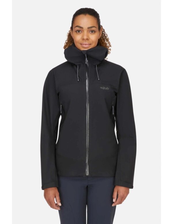 Rab Namche GTX Jacket Dames (Maat - 12, Kleur - Black)