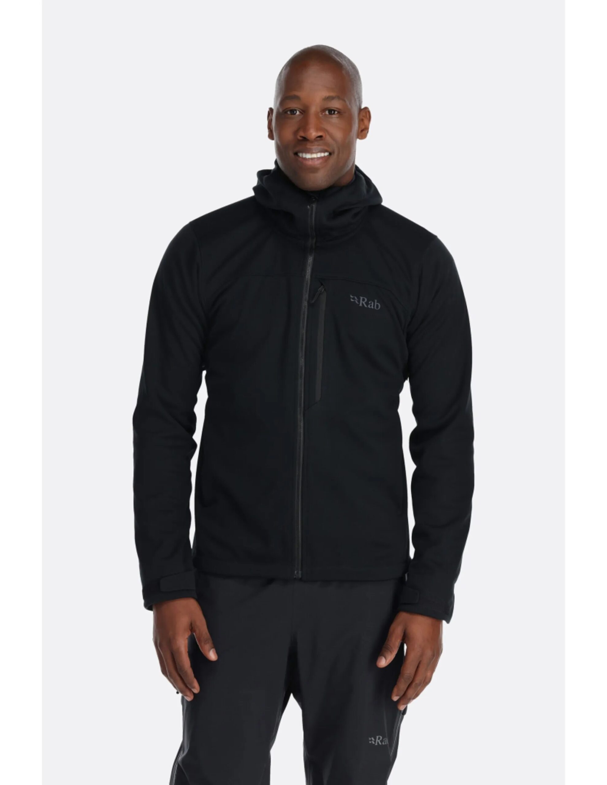 Rab Scimitar Windstopper Jacket (Maat – M, Kleur – Black)