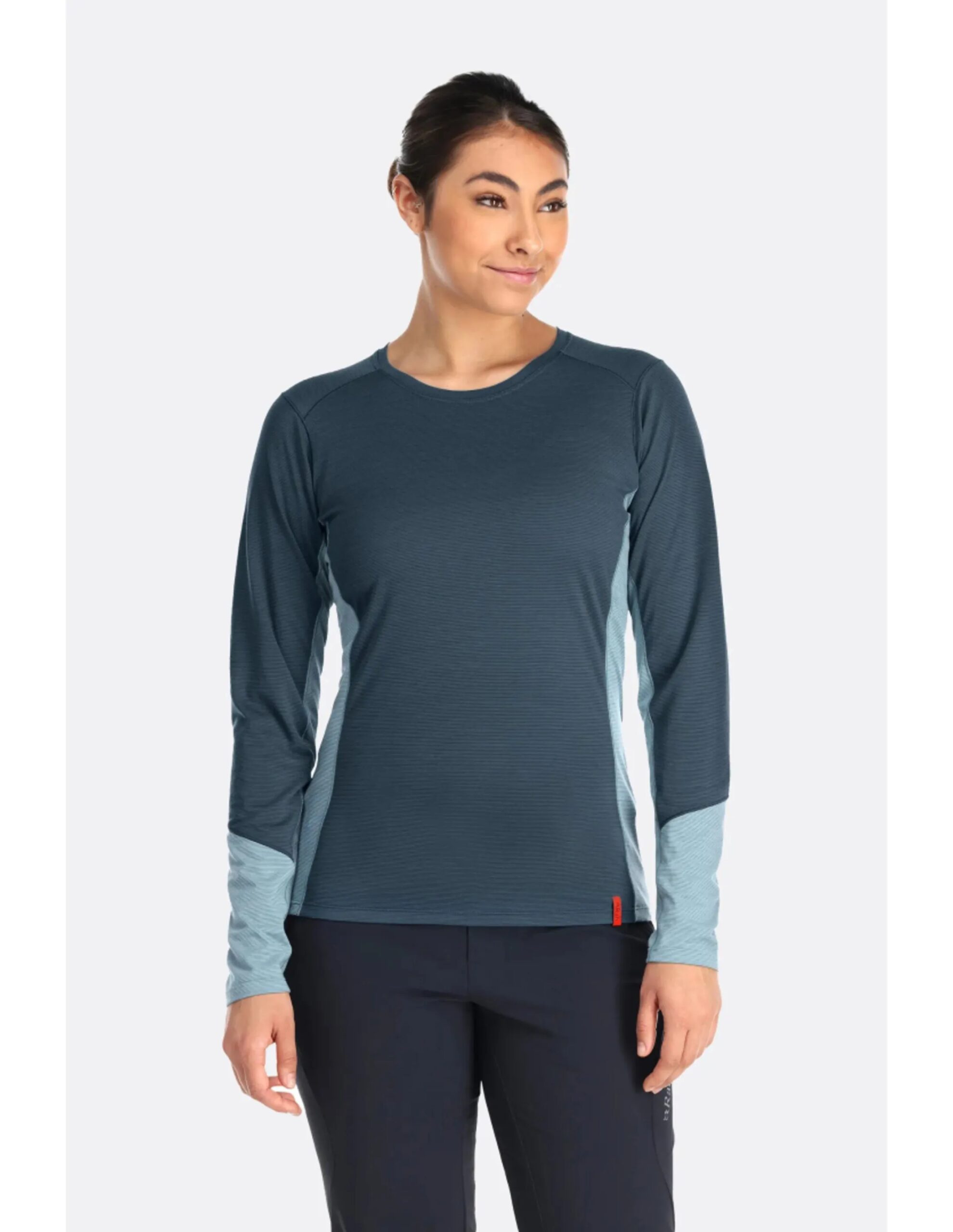 Rab Syncrino Base Shirt Lange Mouwen Dames (Maat – 16, Kleur – Orion blue)