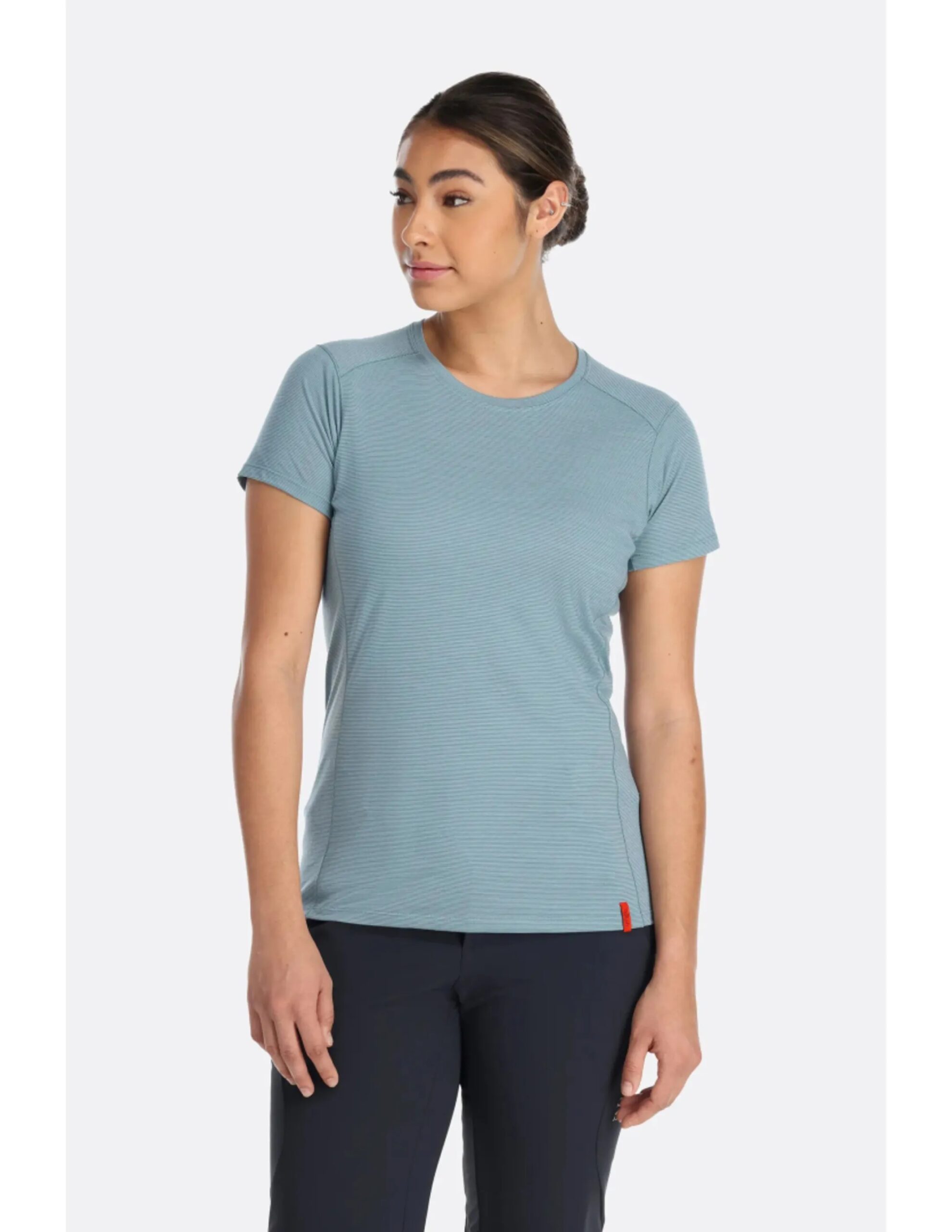 Rab Syncrino Base Tee Dames (Maat – 14, Kleur – Citadel)