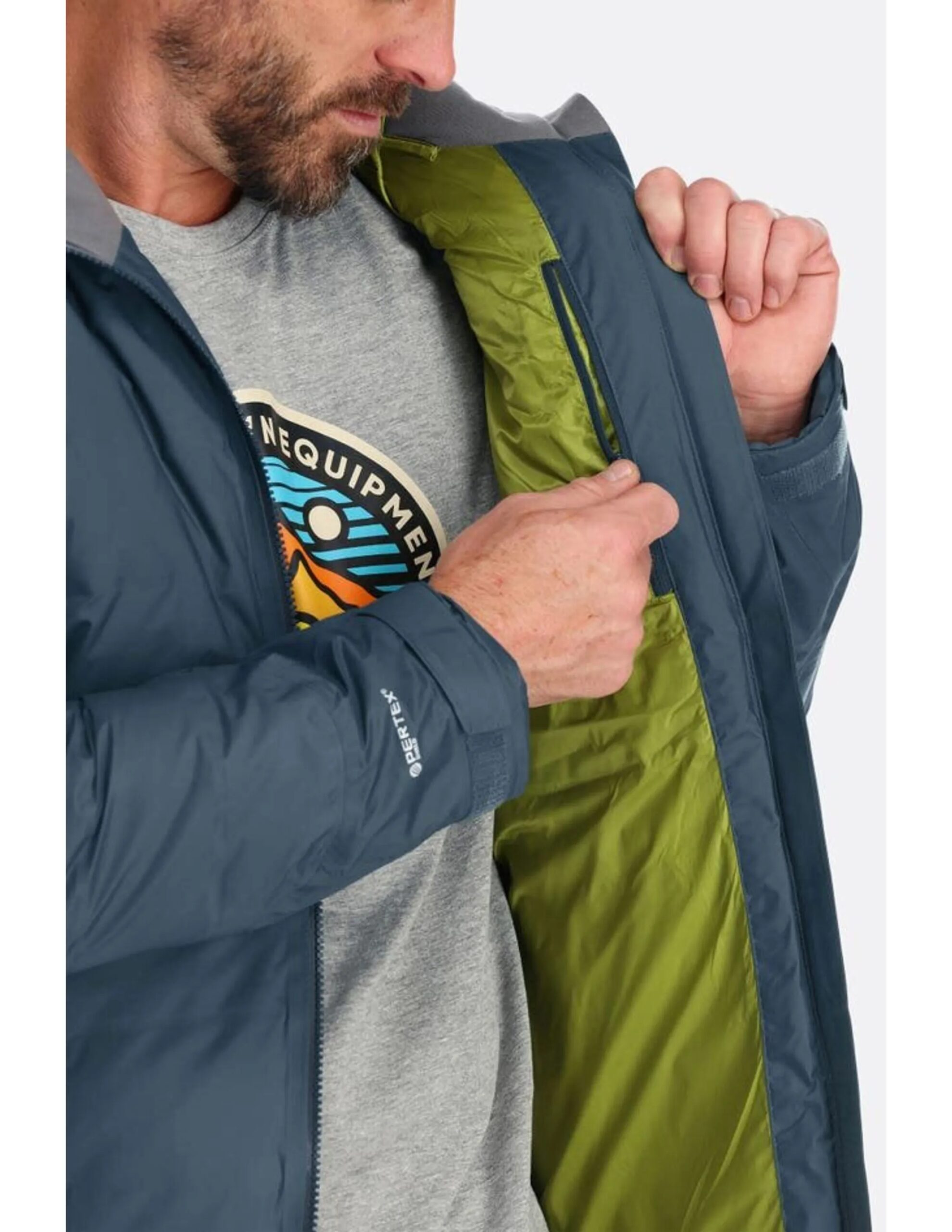 Rab Valiance Waterproof Down Jacket (Maat – M, Kleur – Black)