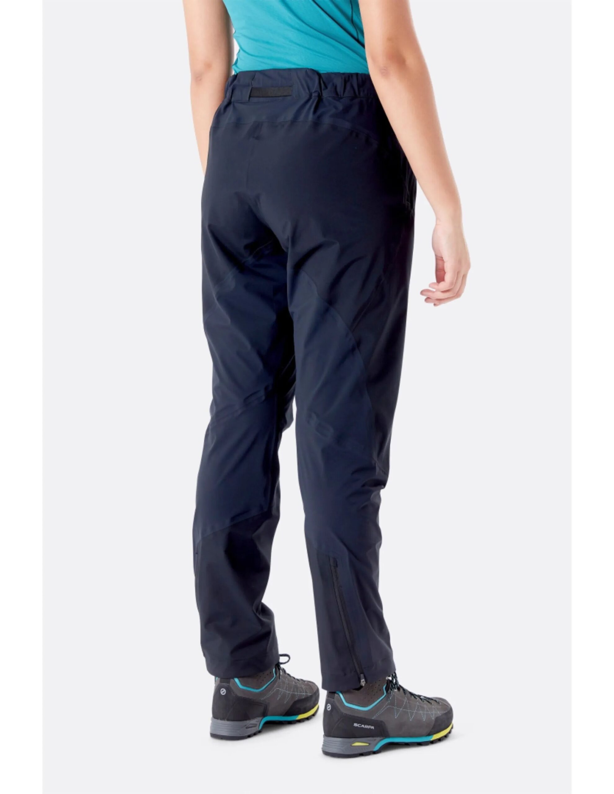 Rab Women’s Kinetic Alpine 2.0 Waterproof Pants (Maat – 14 Reg, Kleur – Black)