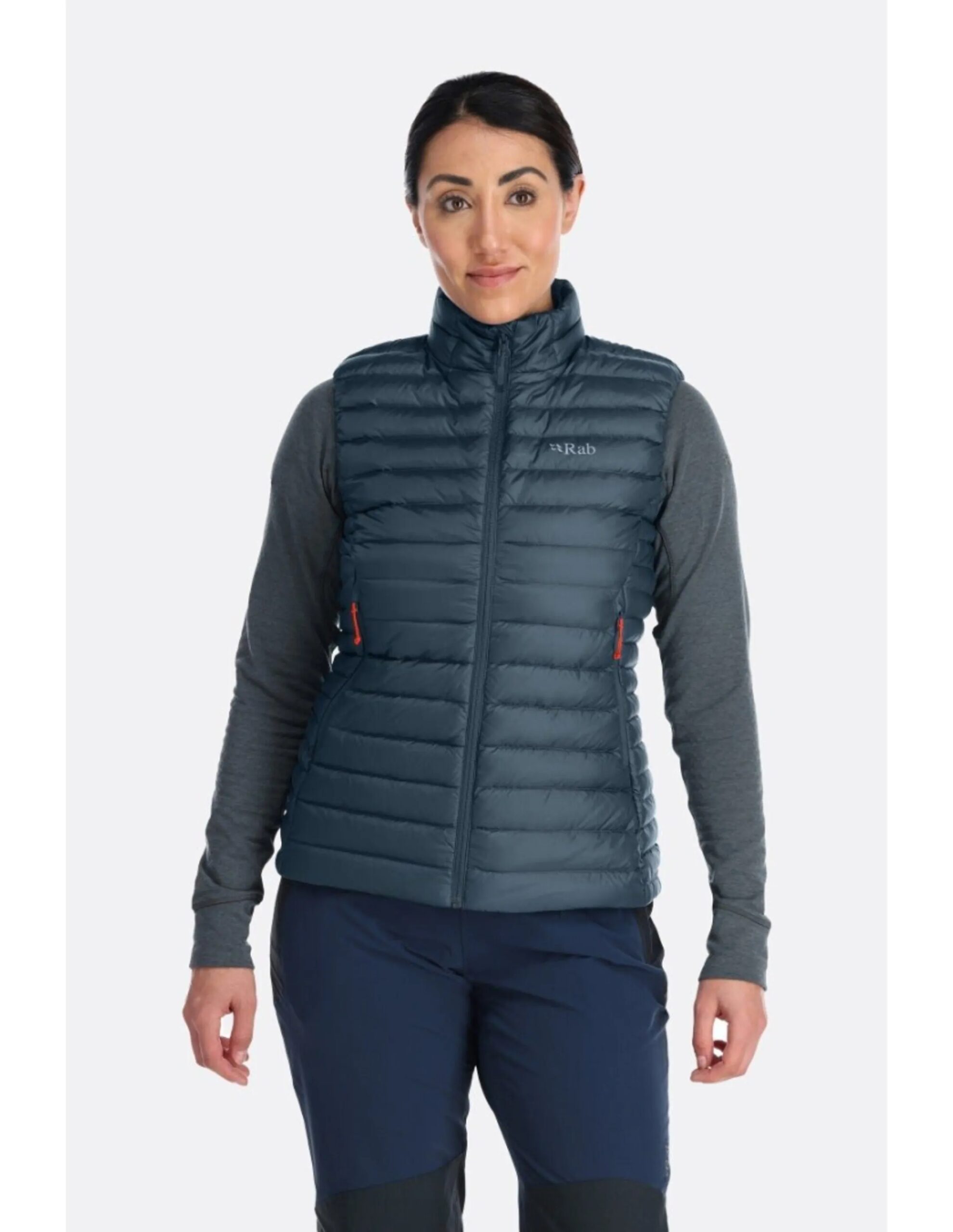 Rab Women’s Microlight Vest (Maat – 10, Kleur – Orion blue)