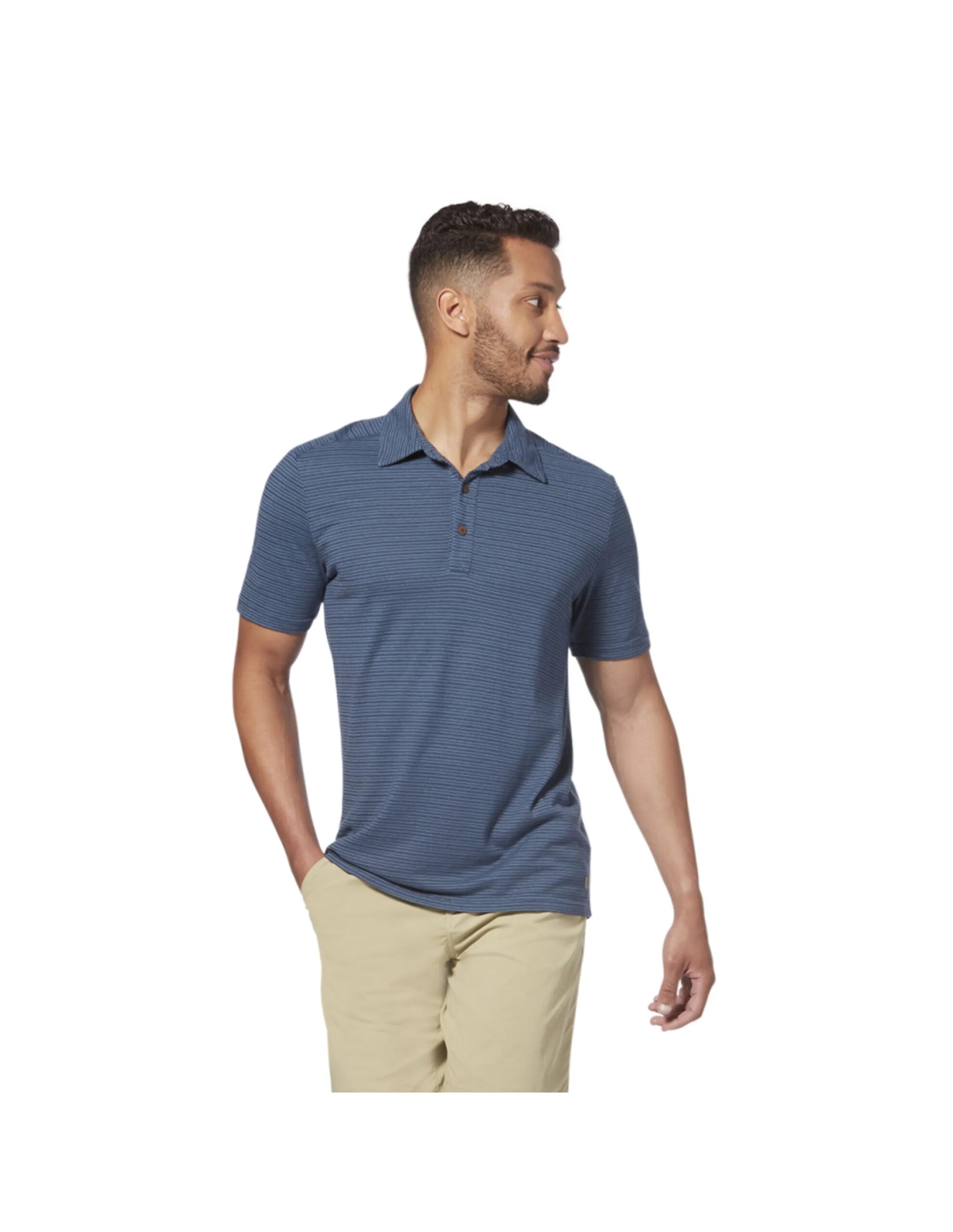 Royal Robbins Mens Vacationer Polo (Maat – M, Kleur – Navy Str)
