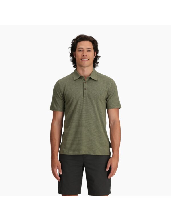 Royal Robbins Mens Vacationer Polo (Maat - XXL, Kleur - Fiddlehead Str)