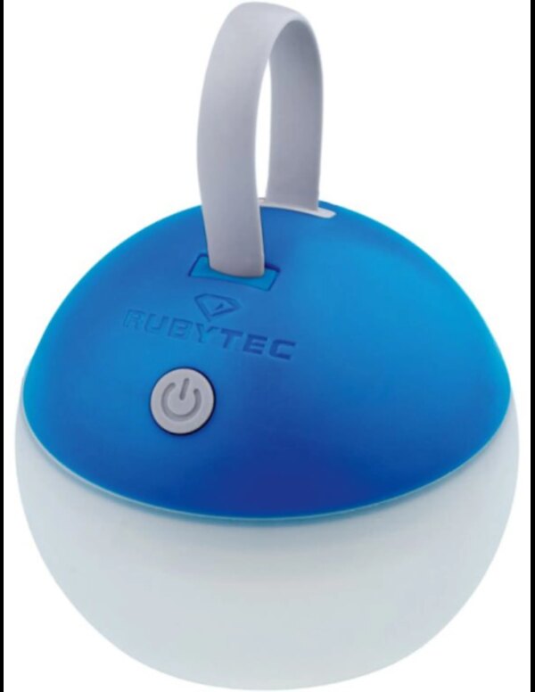 Rubytec Bulb USB Lantern Oplaadbare Lamp (Kleur - Blue)