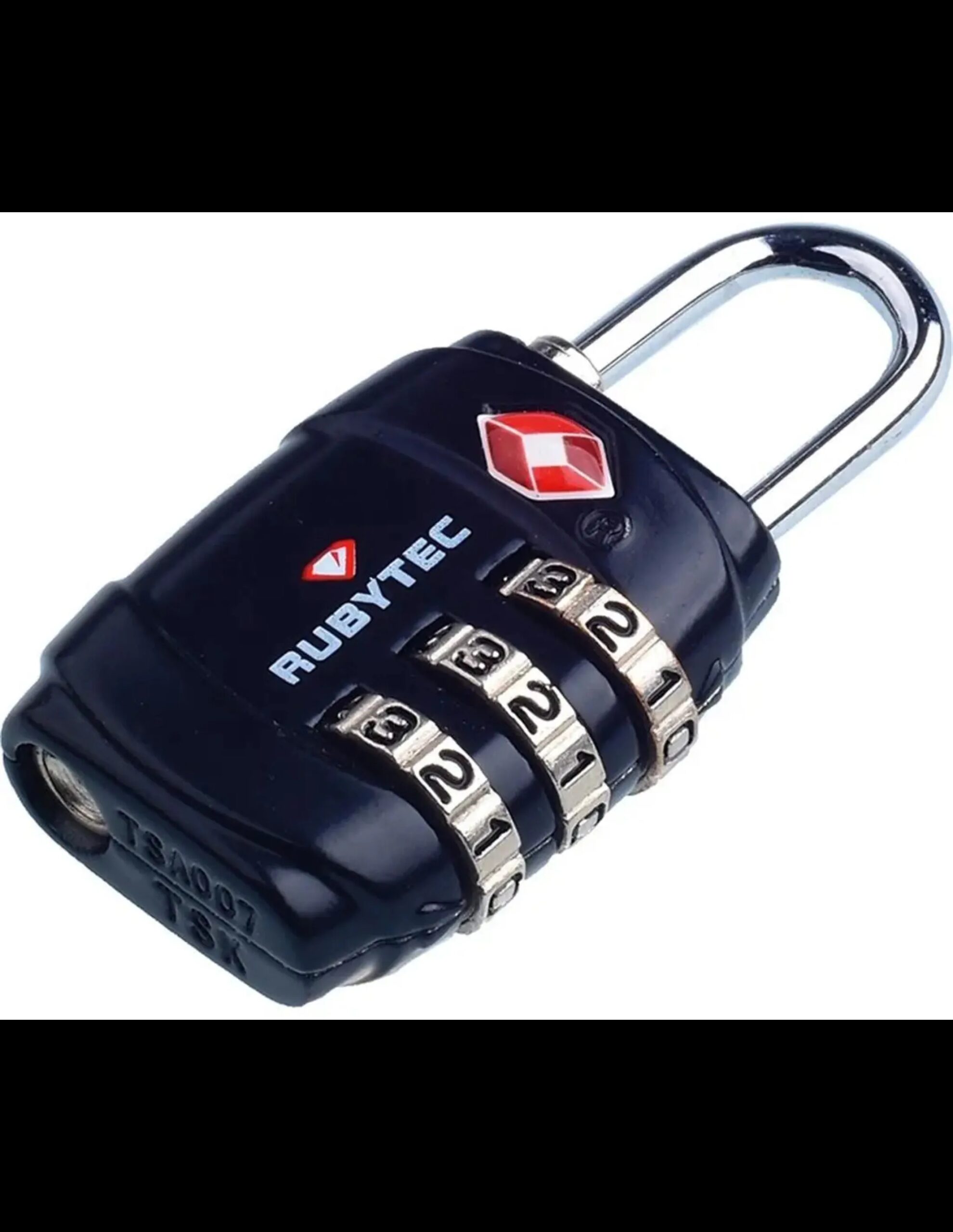 Rubytec Migrator TSA 3 Dial Luggage Lock (Kleur – Black)