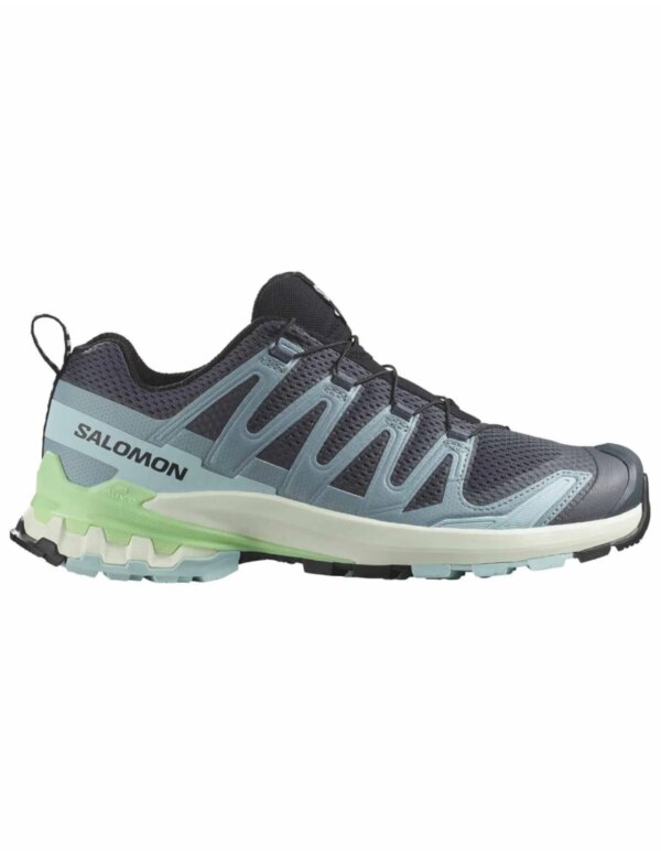 Salomon XA Pro 3D V9 Running Dames (Maat - 7, Kleur - Turbulence/Iced Aqua/Patina Green)