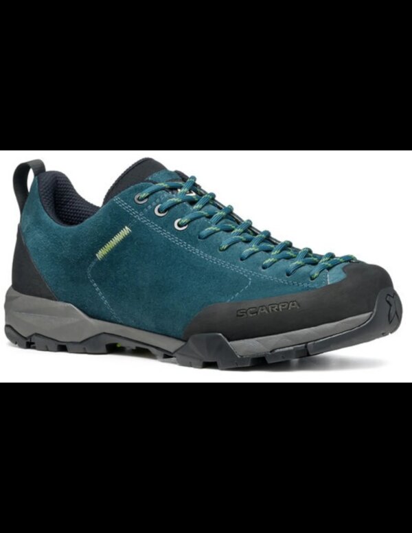 Scarpa Mojito Trail Wandelschoen Heren (Maat - 47, Kleur - Petrol / Light Green)